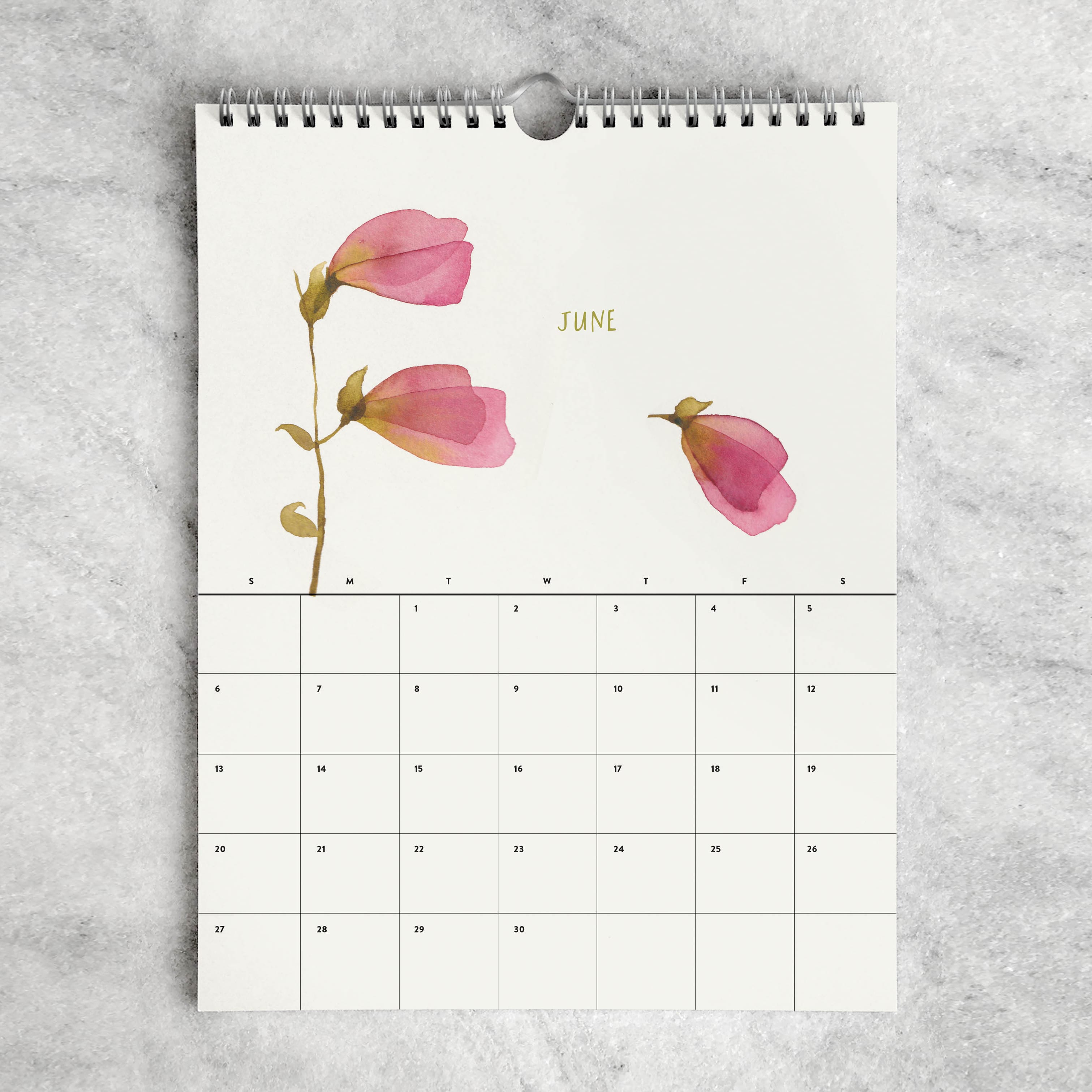 Favorite Story Monthly Calendar Favorite Story 2027 2027 Monthly Calendar, Blooms