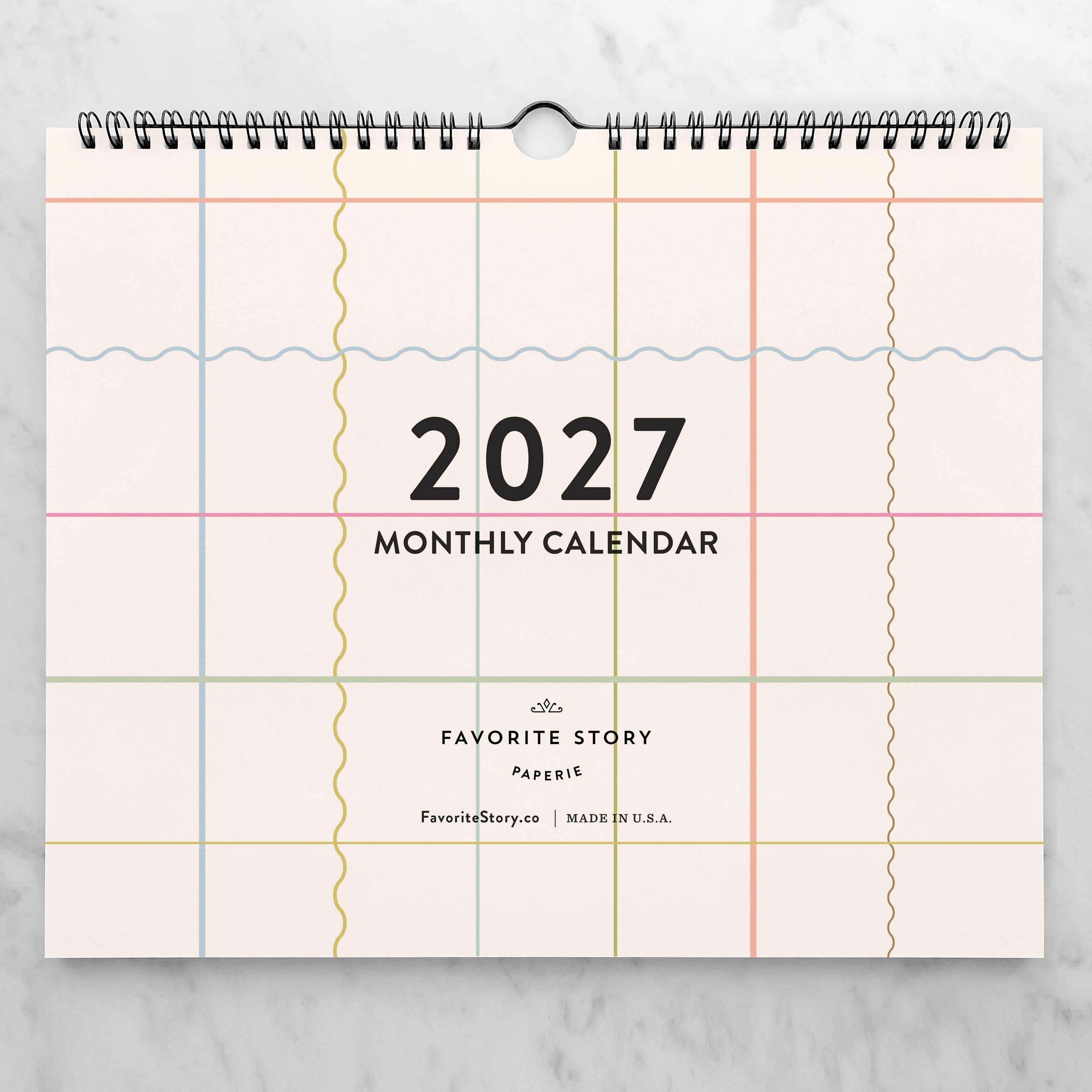 Favorite Story Monthly Calendar Favorite Story 2027 2027 Monthly Calendar, Play