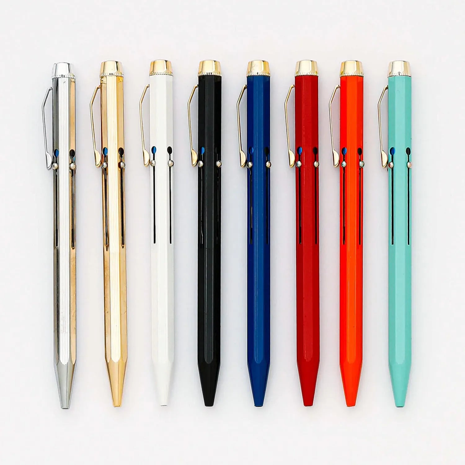 Favorite Story Ballpoint Pen Hightide USA 4 Color Ballpoint Pen, Silver