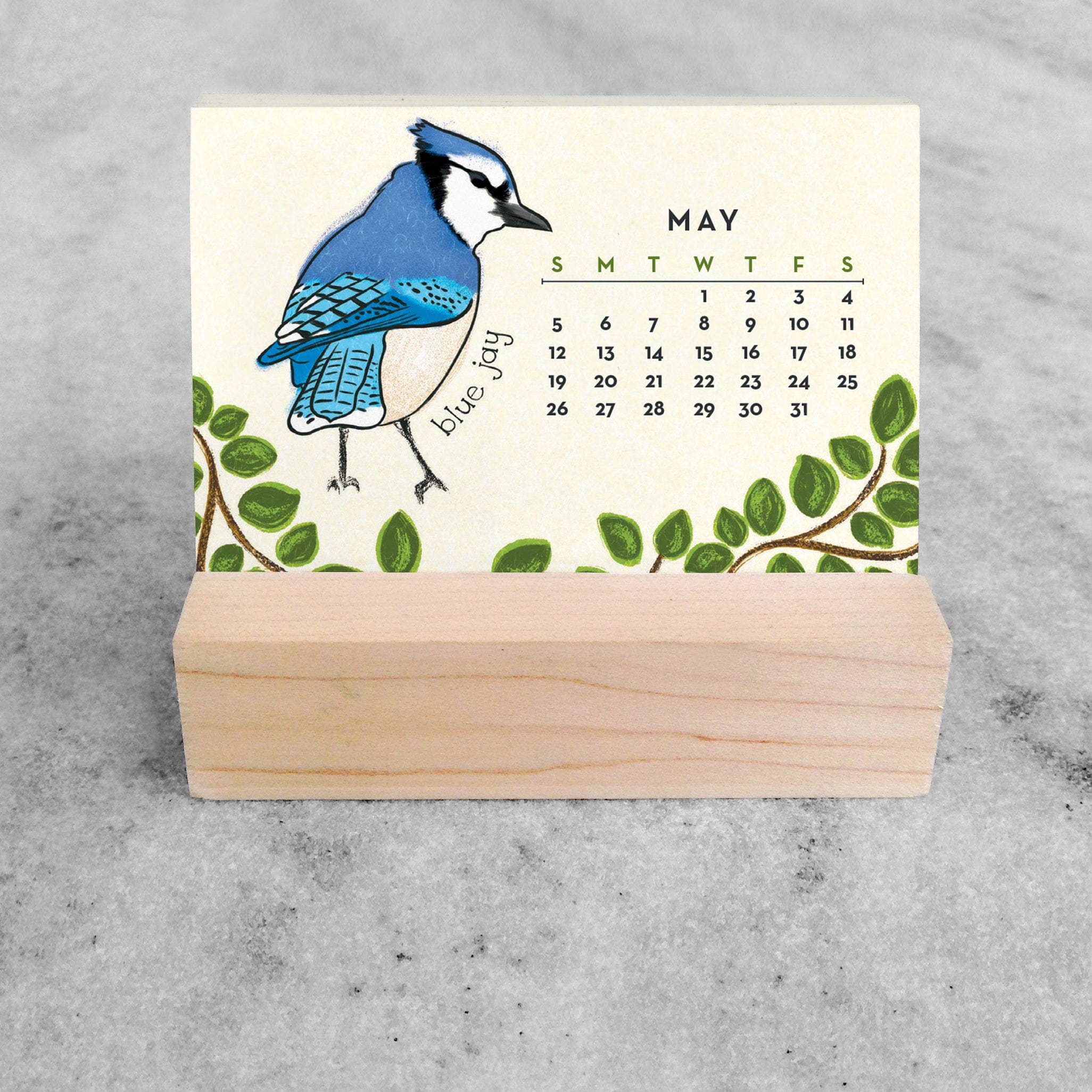 Favorite Story Mini Desk Calendar Feathered Friends 2024 Mini Desk Calendar