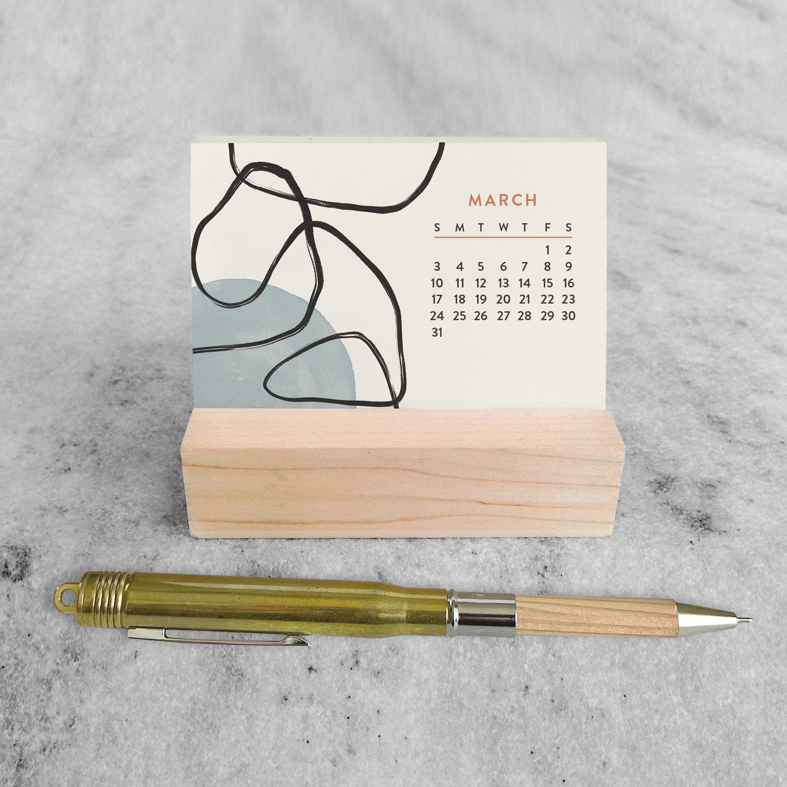 Favorite Story Mini Desk Calendar La Ligne 2023/2024 Mini Desk Calendar