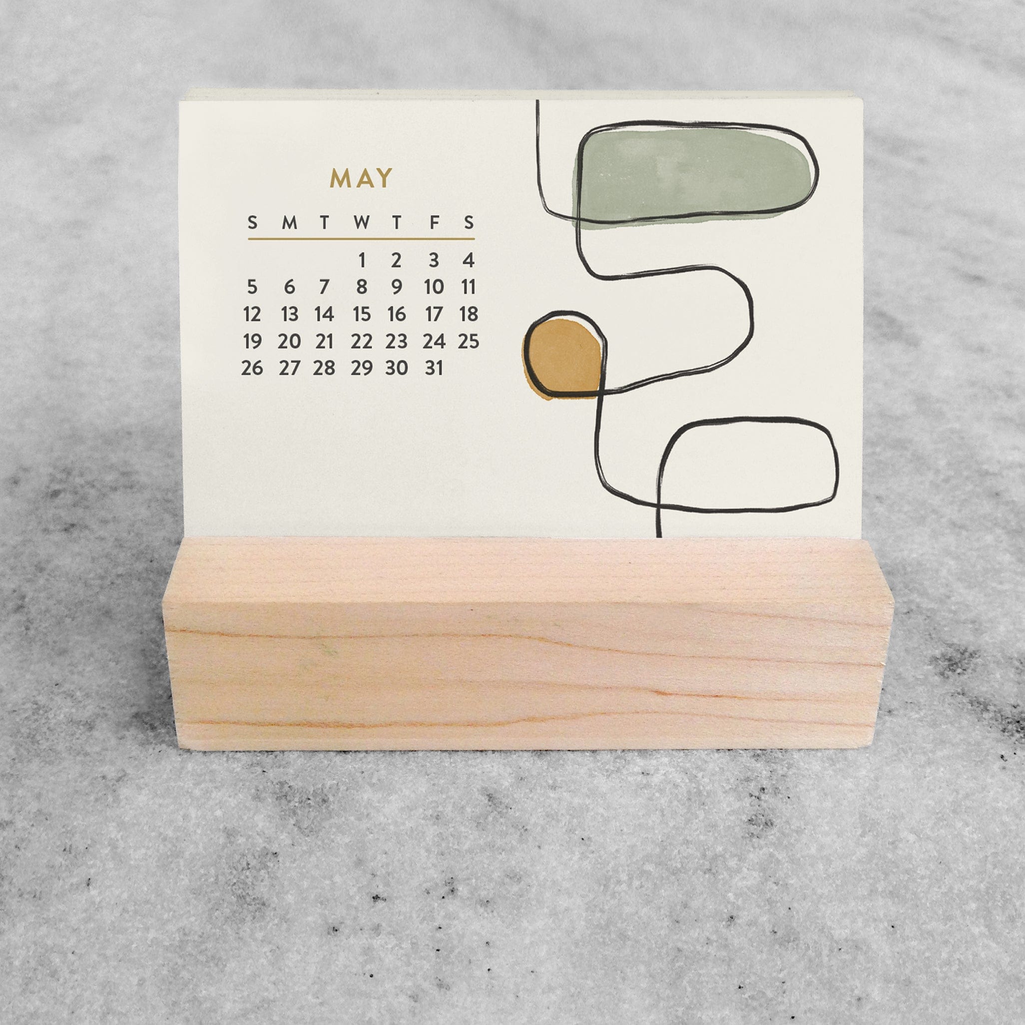 Favorite Story Mini Desk Calendar La Ligne 2023/2024 Mini Desk Calendar