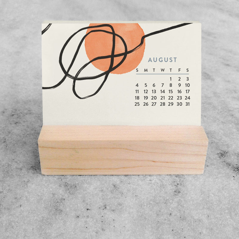 Favorite Story Mini Desk Calendar La Ligne 2023/2024 Mini Desk Calendar