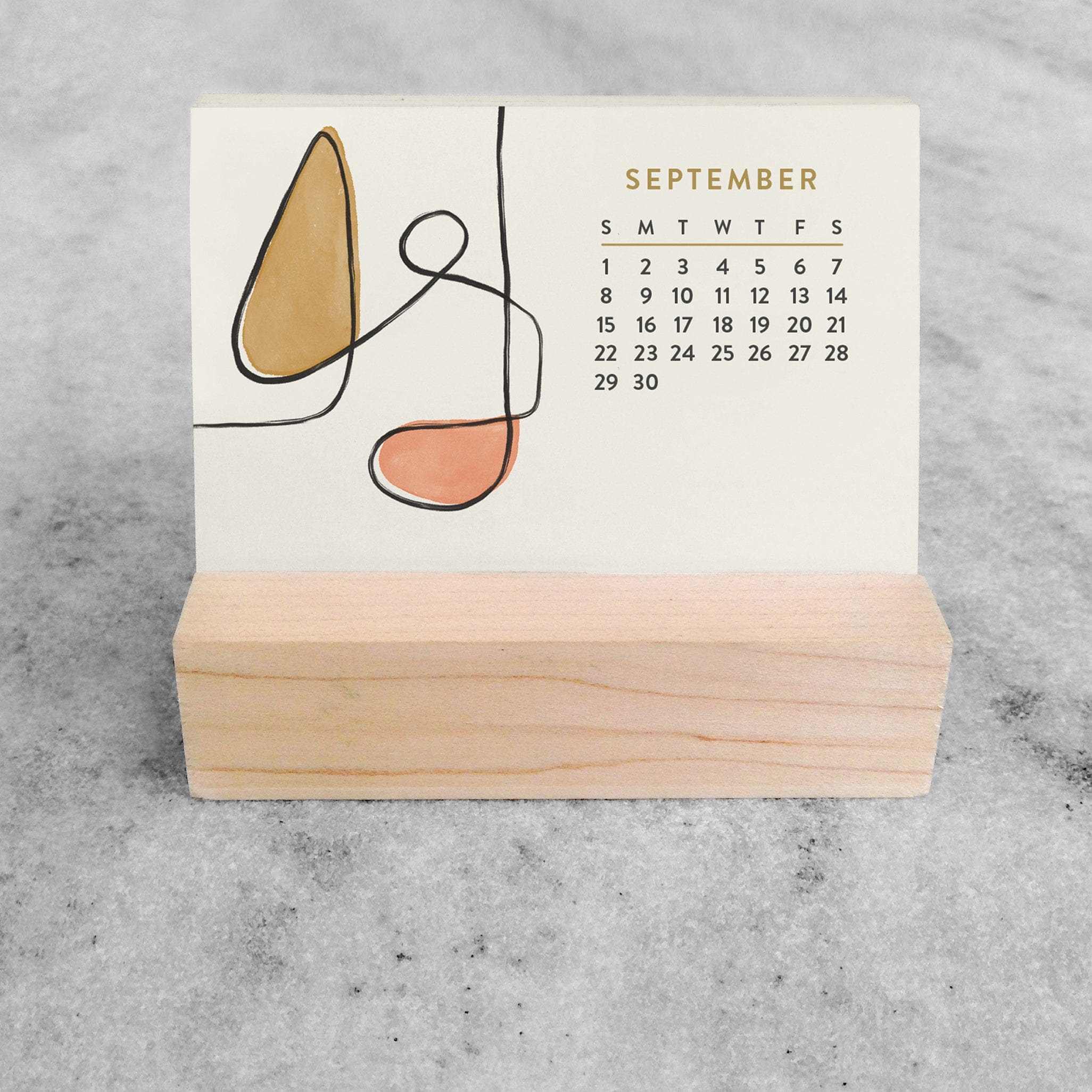 Favorite Story Mini Desk Calendar La Ligne 2023/2024 Mini Desk Calendar