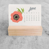 Favorite Story Mini Desk Calendar Wildflower 2023/2024 Mini Desk Calendar