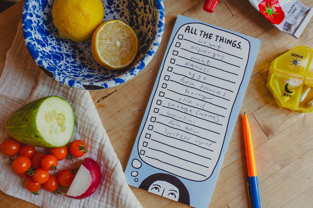 Favorite Story People I've Loved All The Things Notepad