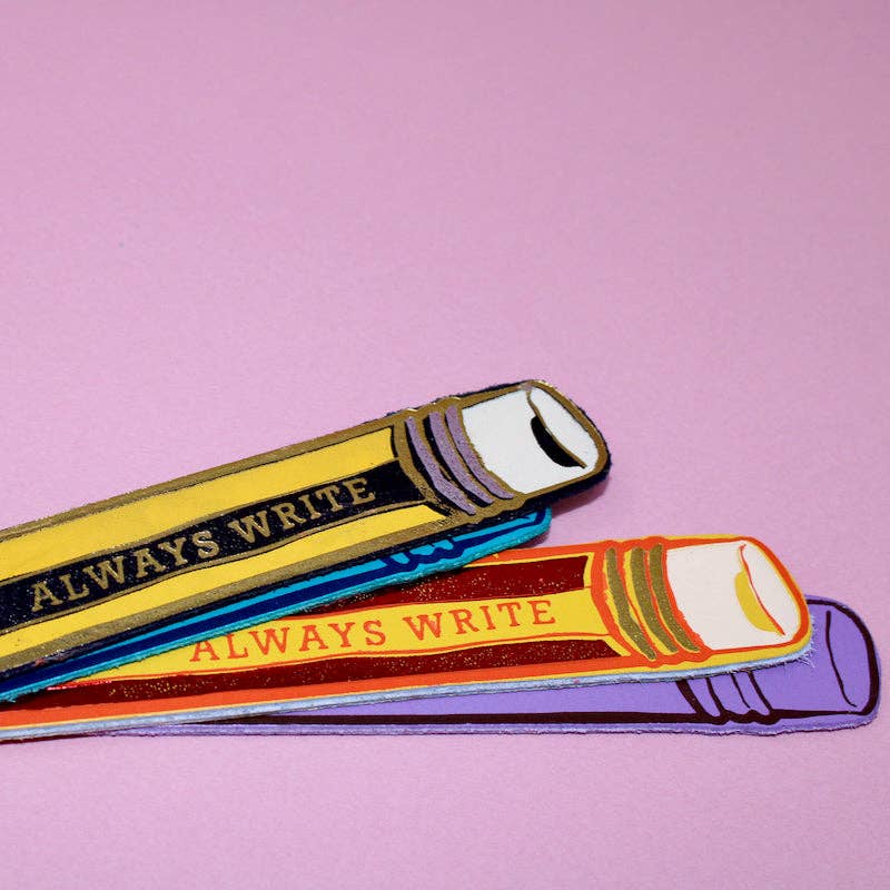 Favorite Story Ark Colour Design Always Write Pencil Bookmark