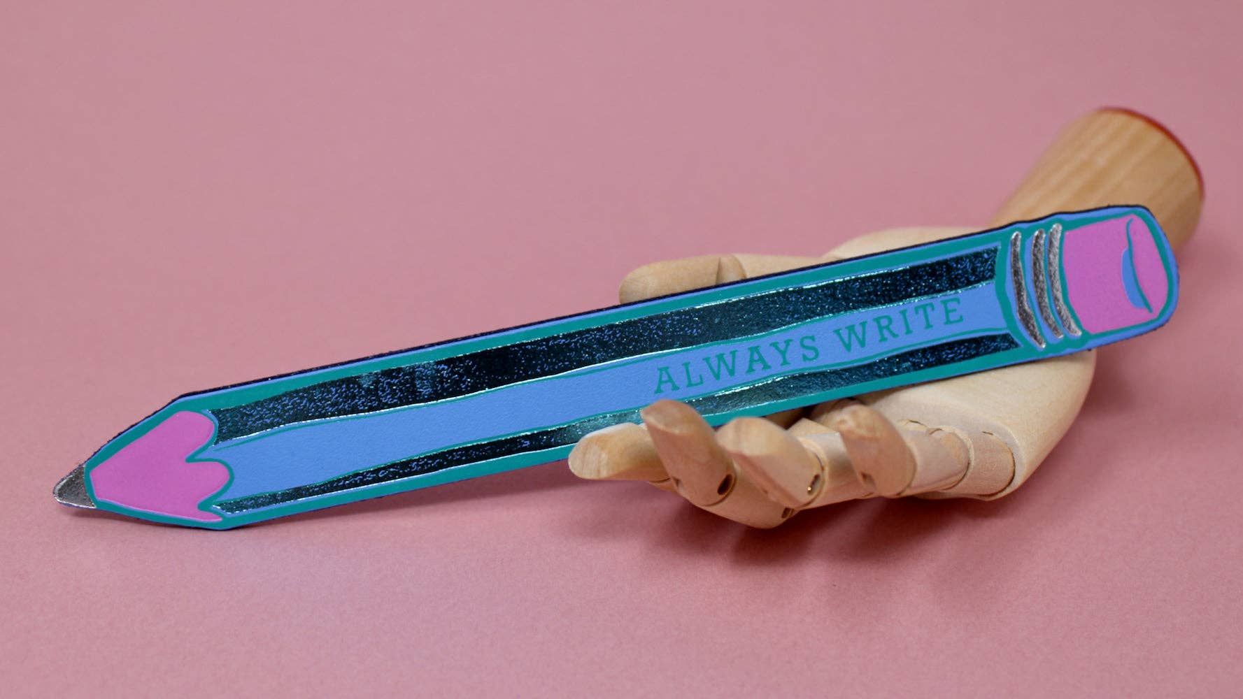 Favorite Story Ark Colour Design Always Write Pencil Bookmark