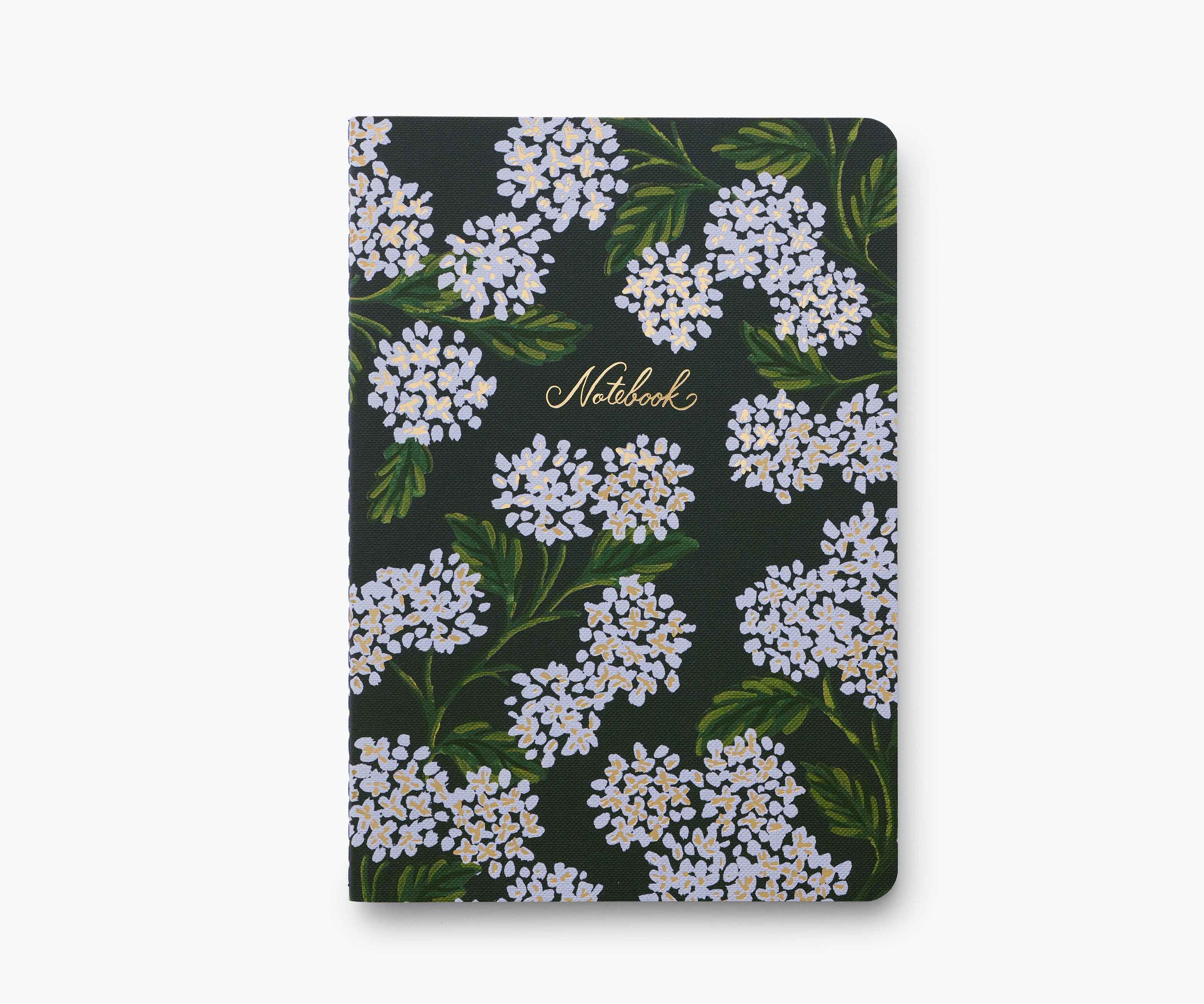 Favorite Story Rifle Paper Co. Assorted Set of 3 Hydrangea Notebooks