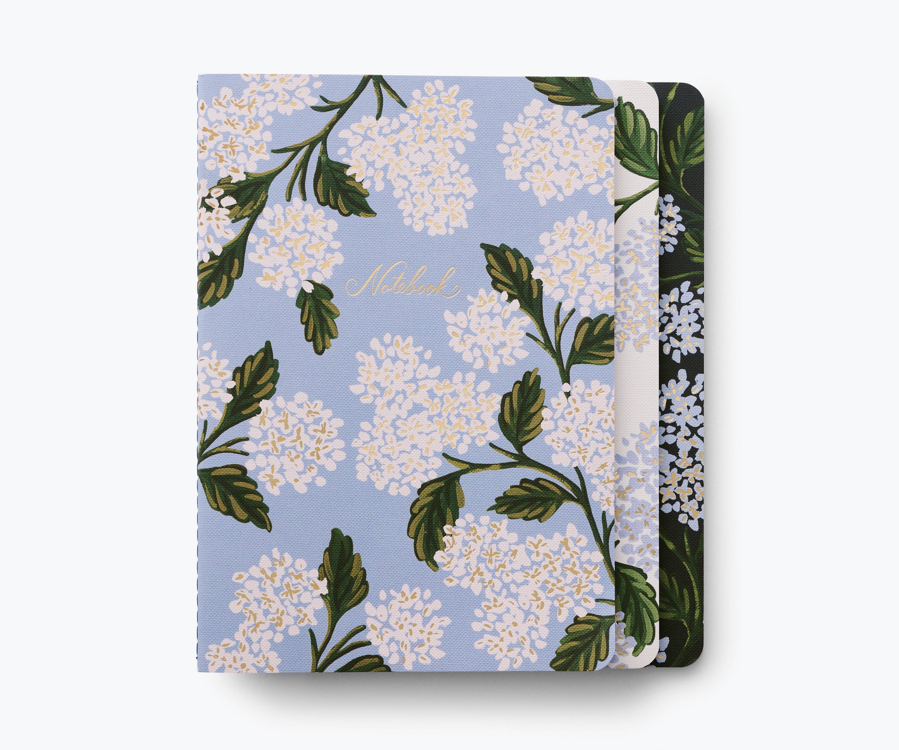 Favorite Story Rifle Paper Co. Assorted Set of 3 Hydrangea Notebooks