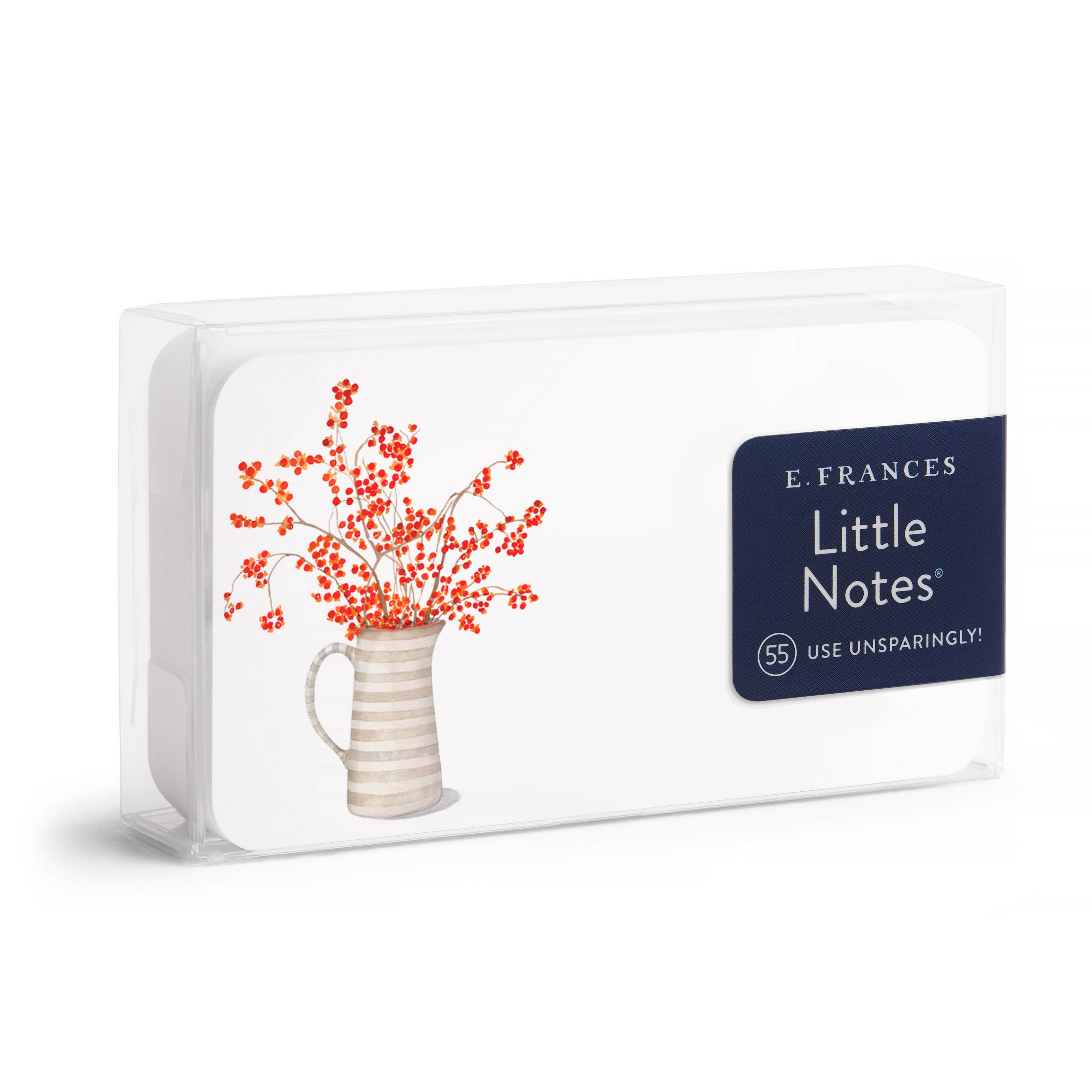Favorite Story E. Frances Paper Autumn Berry Pitcher Little Notes® – Notecards, Set of 55