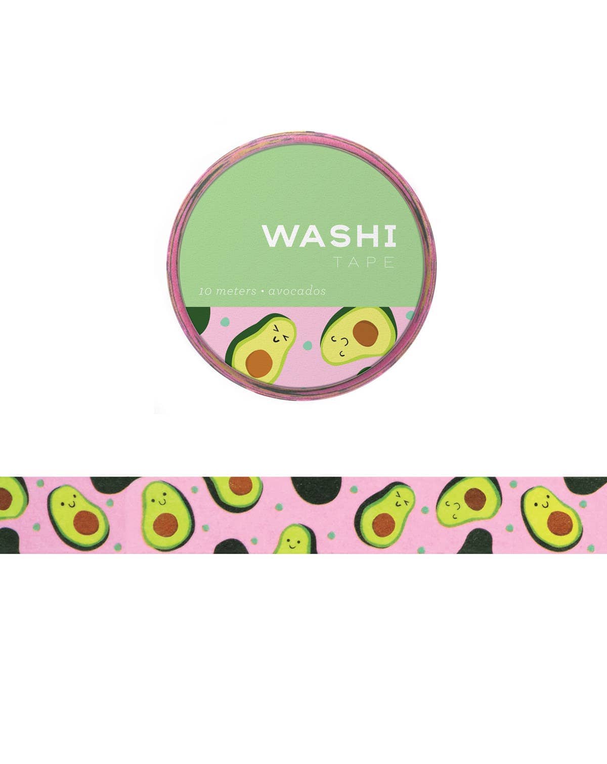 Favorite Story Girl of All Work Avocado Washi Tape