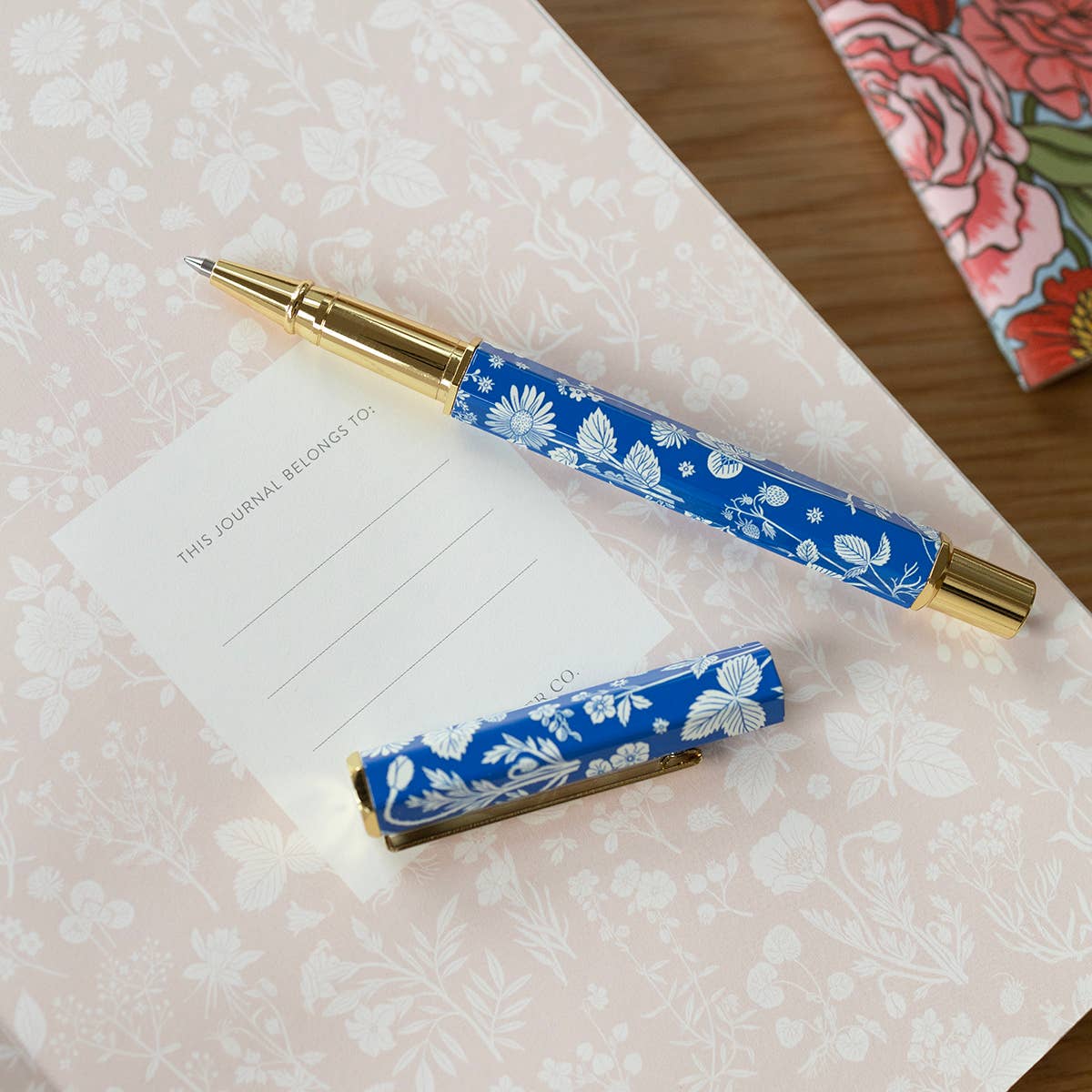 Favorite Story Botanica Paper Co. AZURE MEADOW | ROLLERBALL PEN