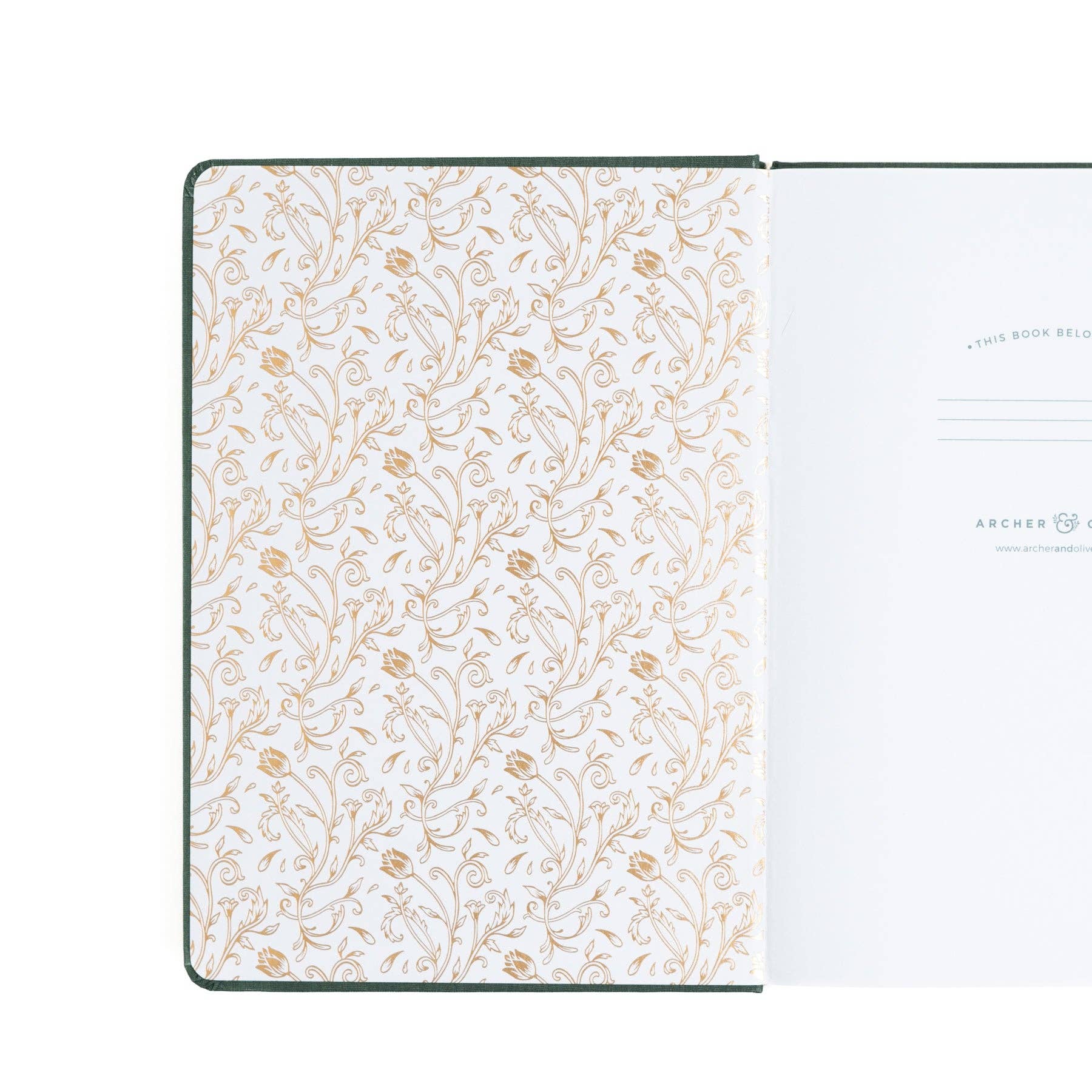 Favorite Story Archer and Olive B6 Antique Floral: Dot Grid Notebook