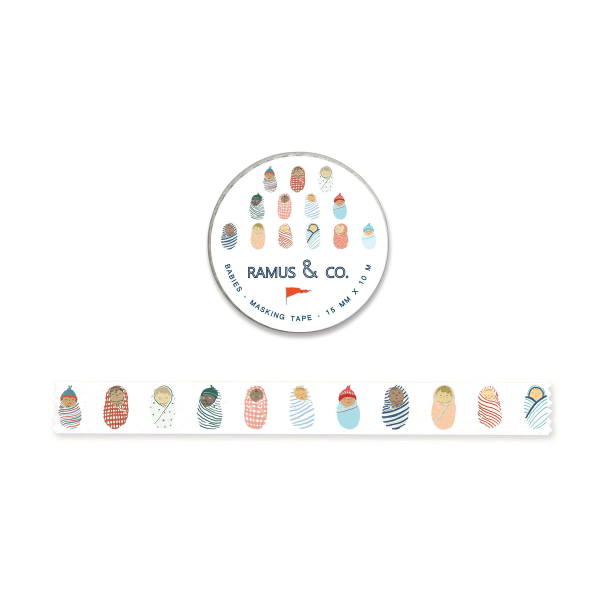 Favorite Story Ramus & Co. Babies Masking Tape