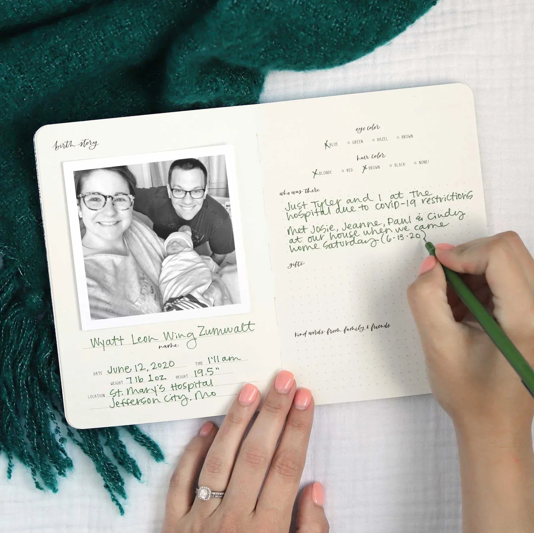 Favorite Story 1canoe2 | One Canoe Two Paper Co. Baby Guided Journal