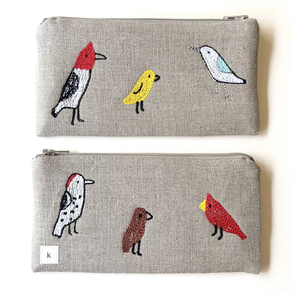 Favorite Story K Studio Backyard Birds Pouch