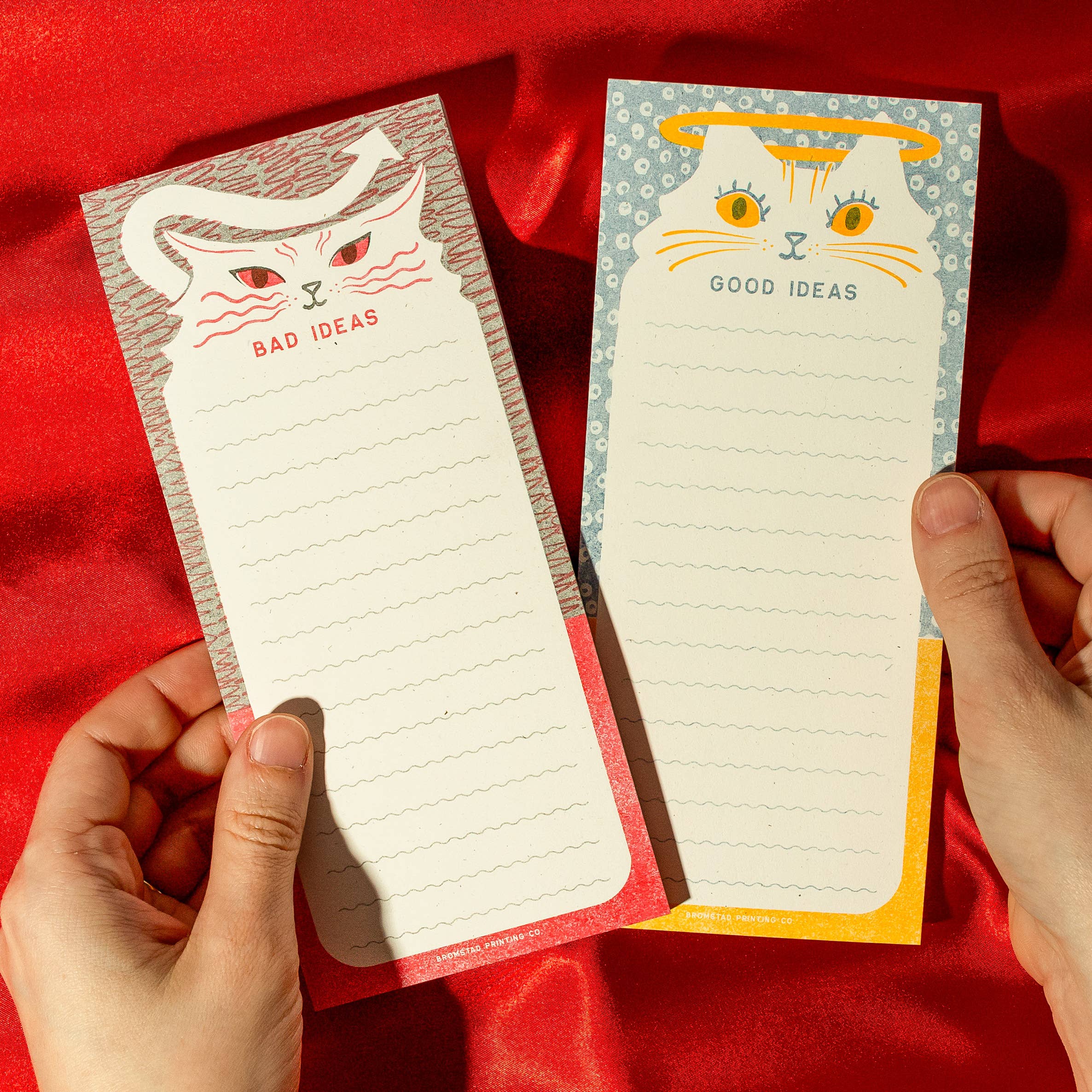 Favorite Story Bromstad Printing Co. Bad Ideas - Tall Risograph Notepad