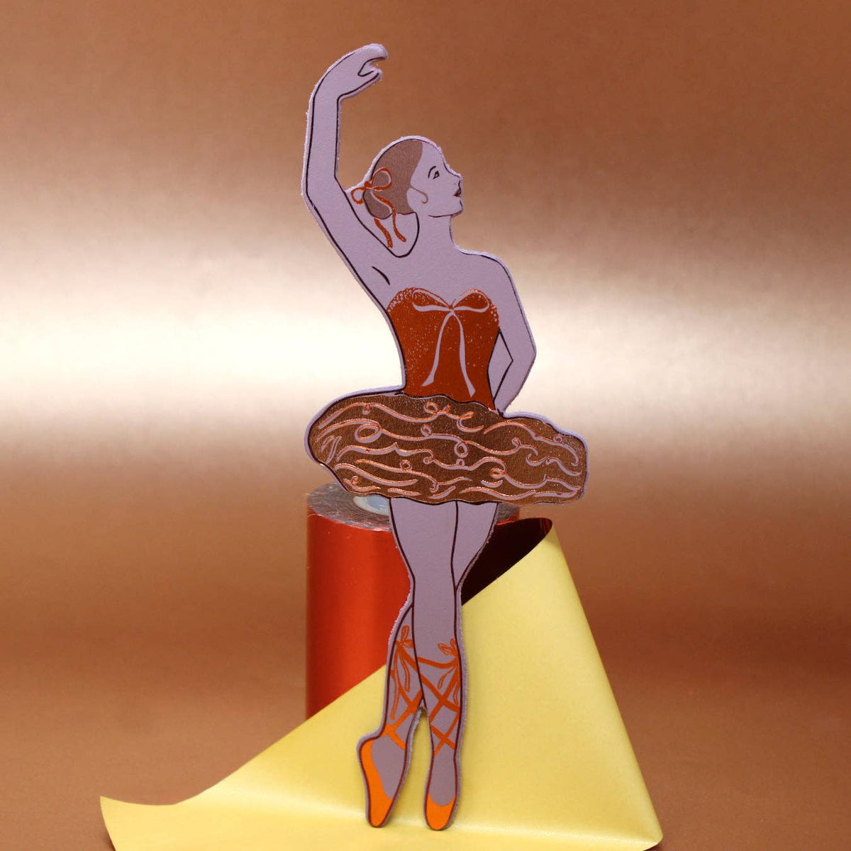 Favorite Story Ark Colour Design Ballerina Bookmark