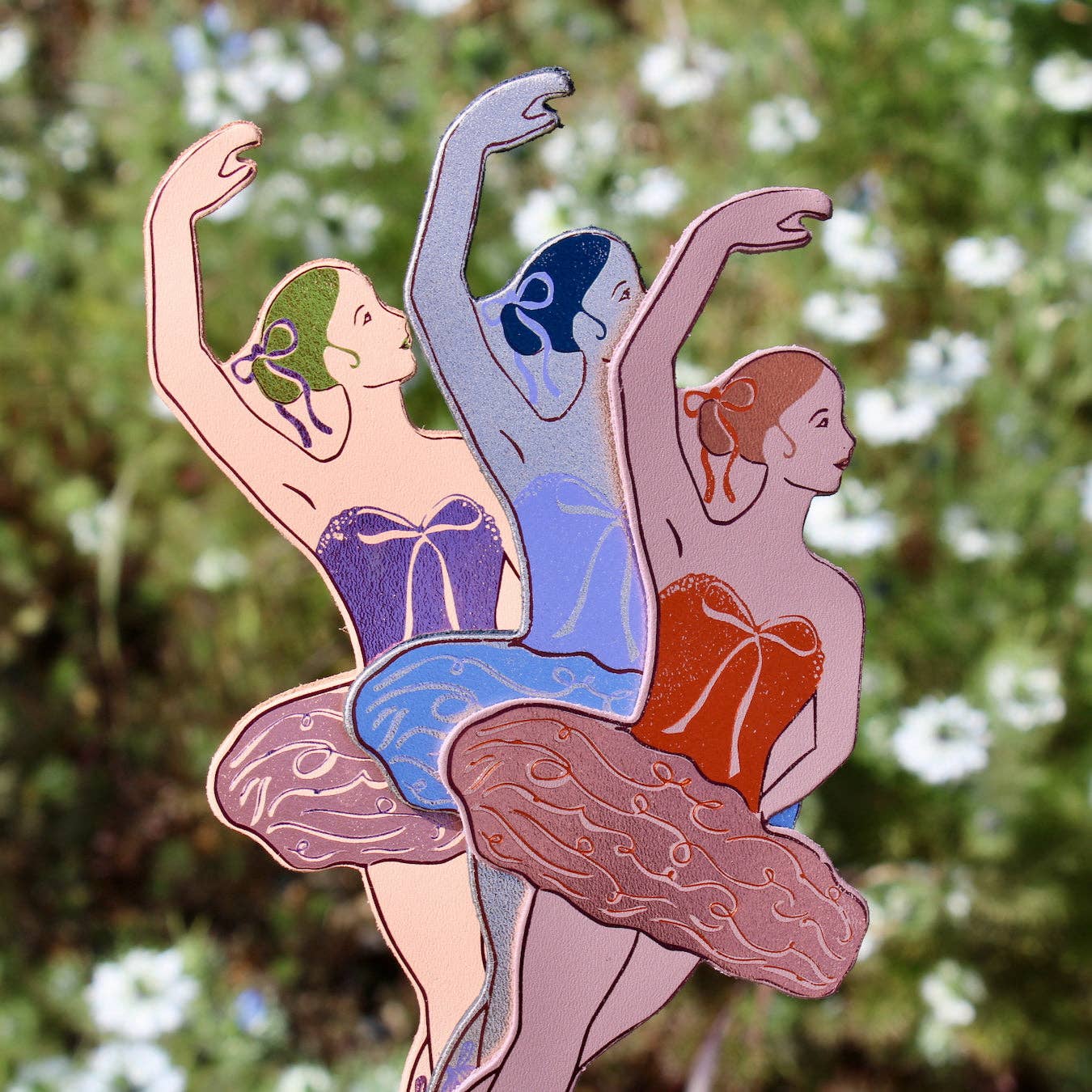 Favorite Story Ark Colour Design Peach Ballerina Bookmark