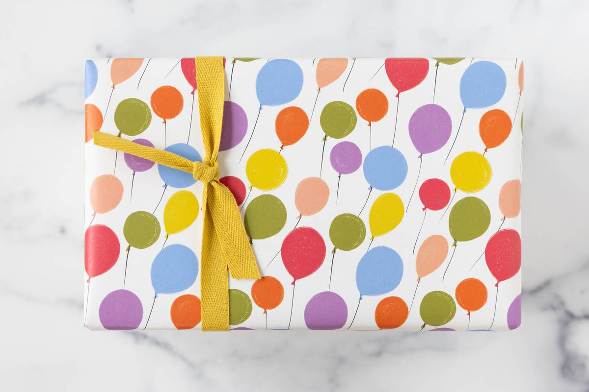 Balloon Wrapping Balloons Gift Wrap