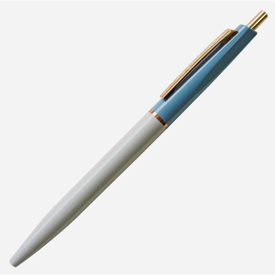 Favorite Story Ballpoint Pen Anterique Ballpoint Pen, Vermeer Blue x Pearl Grey