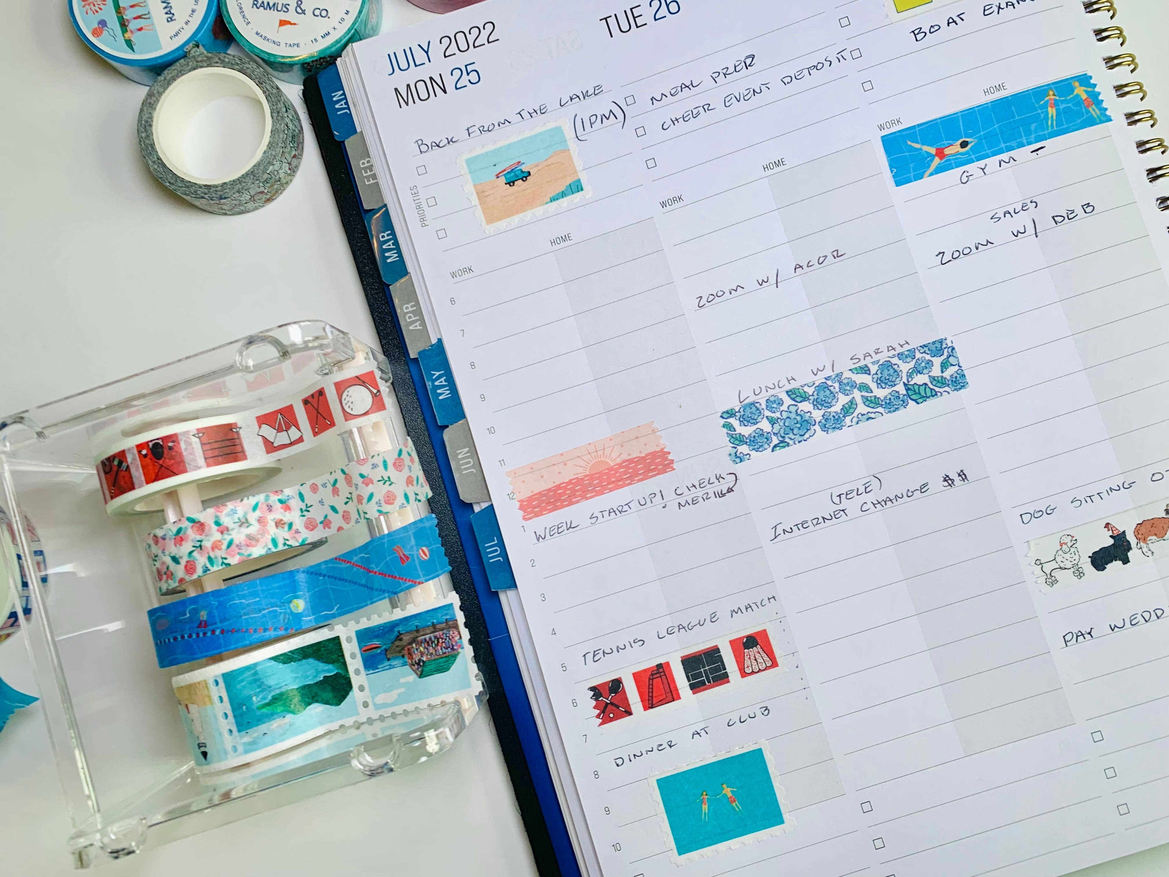 Favorite Story Ramus & Co. Beach Huts Masking Tape