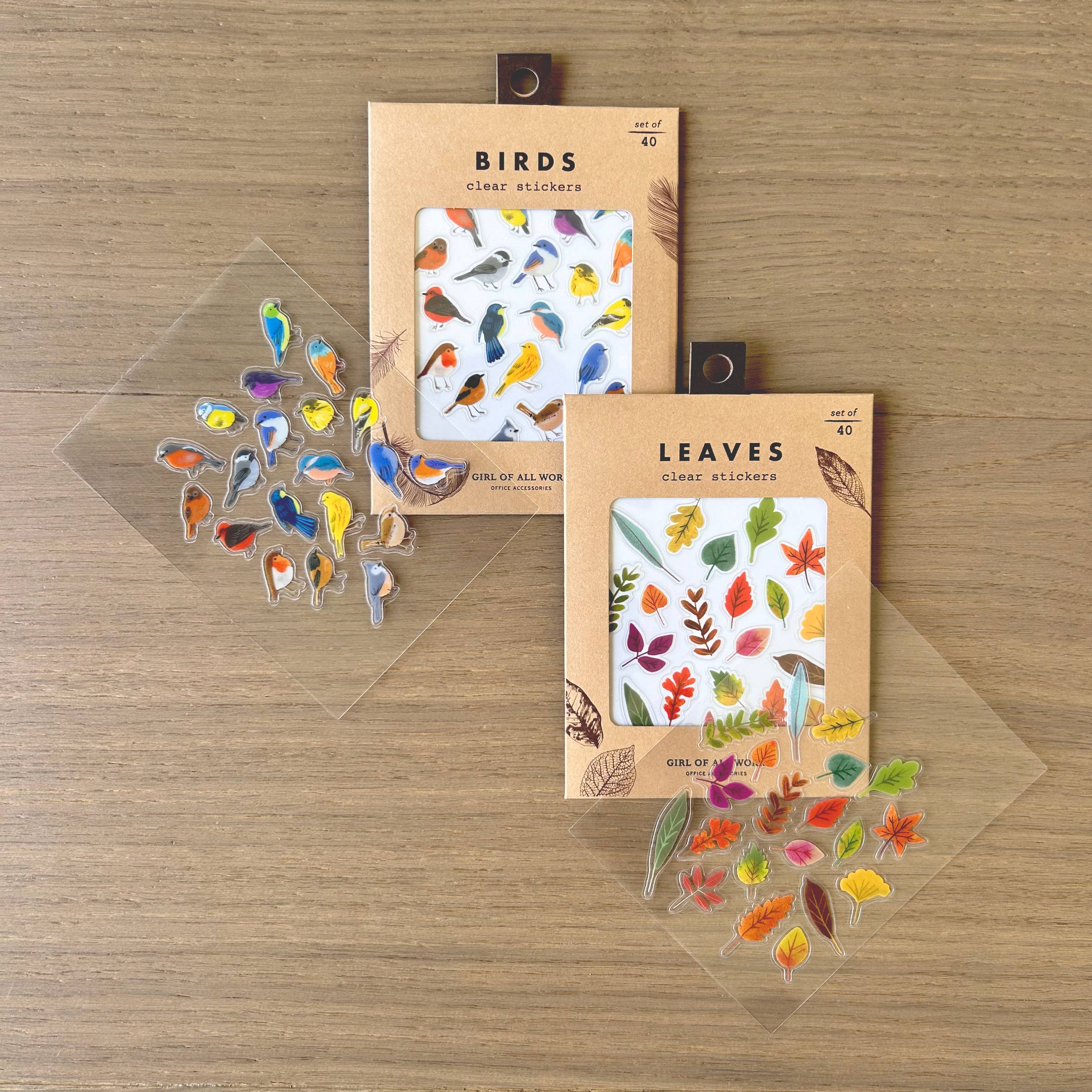 Favorite Story Girl of All Work Birds Wildlands Stickers