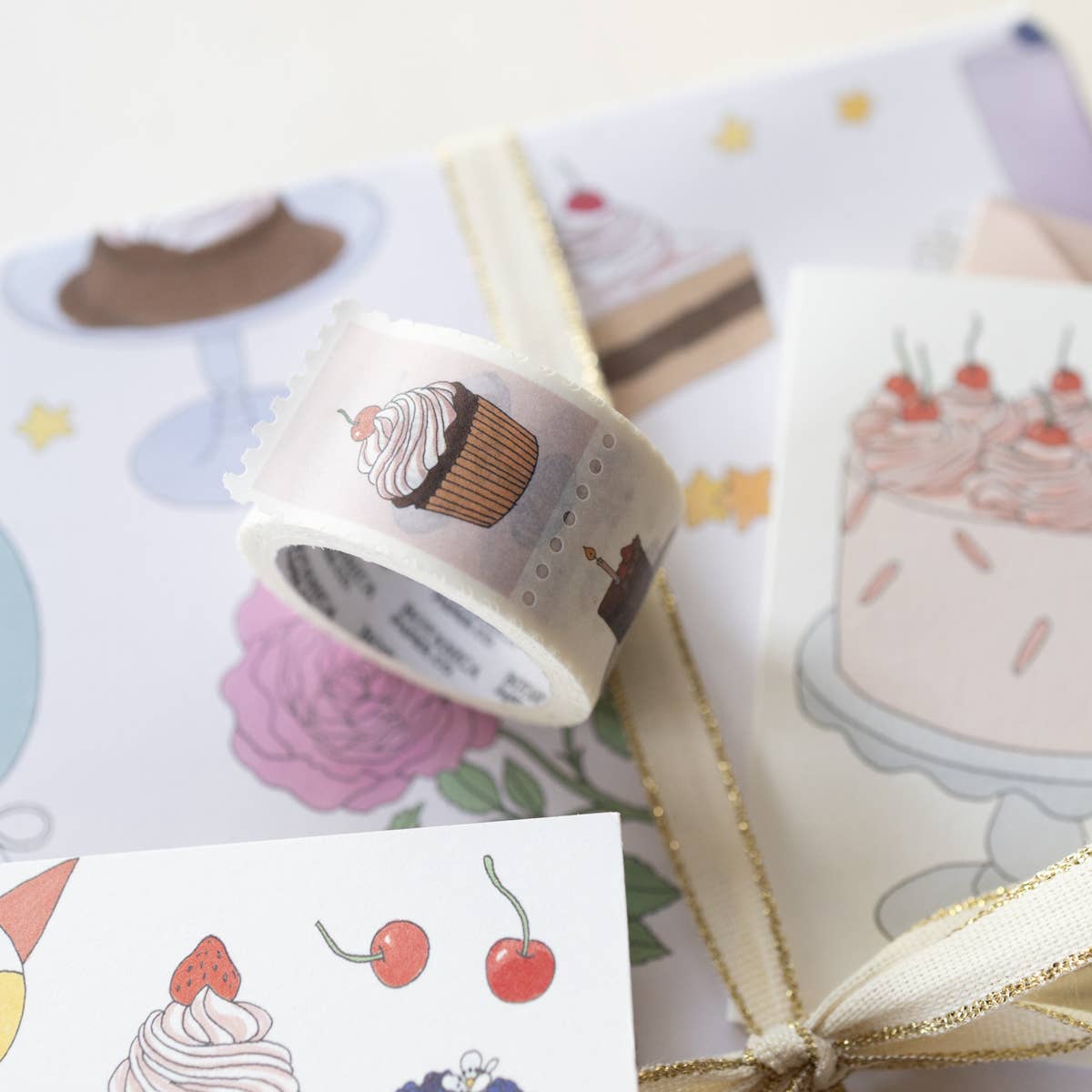Favorite Story Botanica Paper Co. BIRTHDAY TREATS | PERFORATED WASHI TAPE