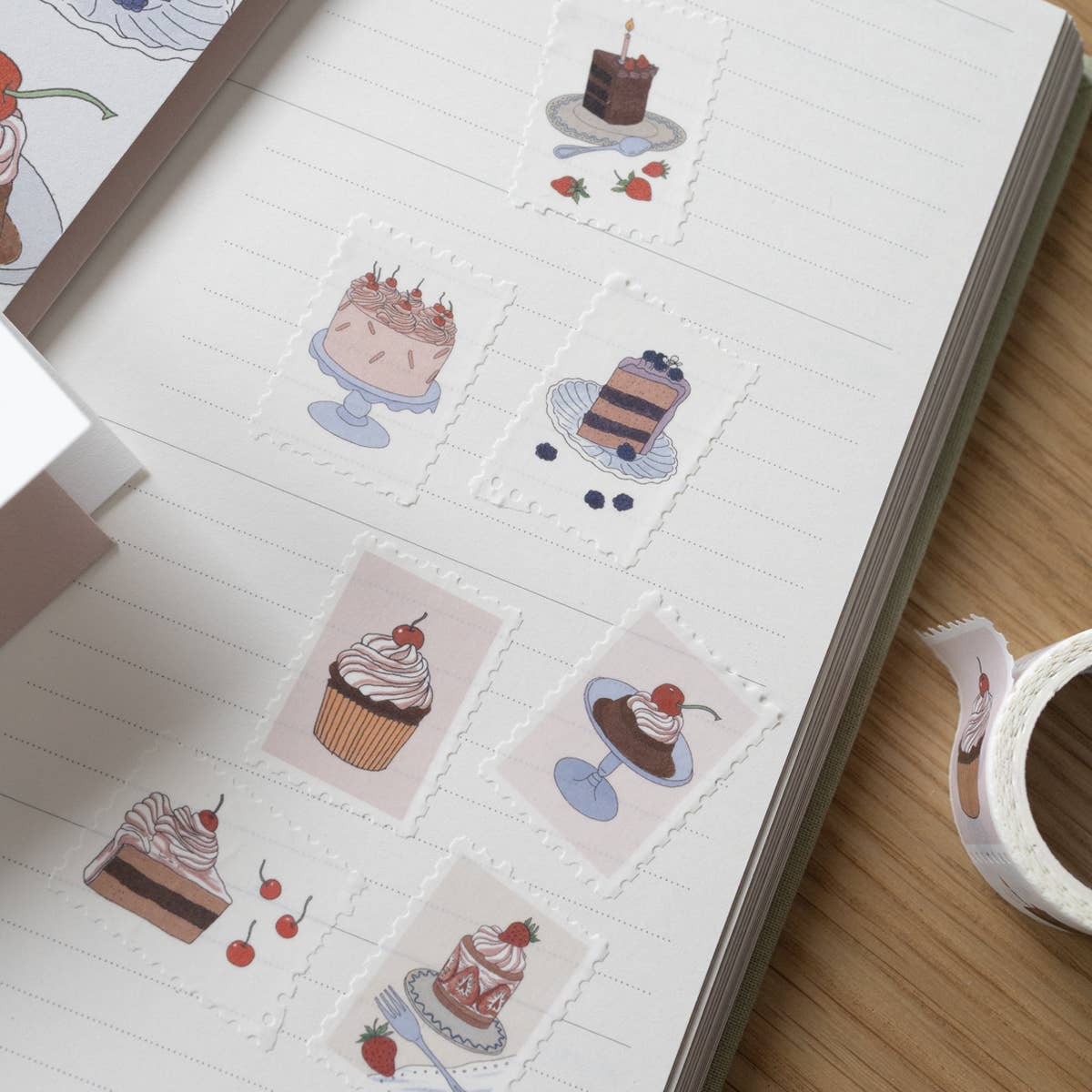 Favorite Story Botanica Paper Co. BIRTHDAY TREATS | PERFORATED WASHI TAPE