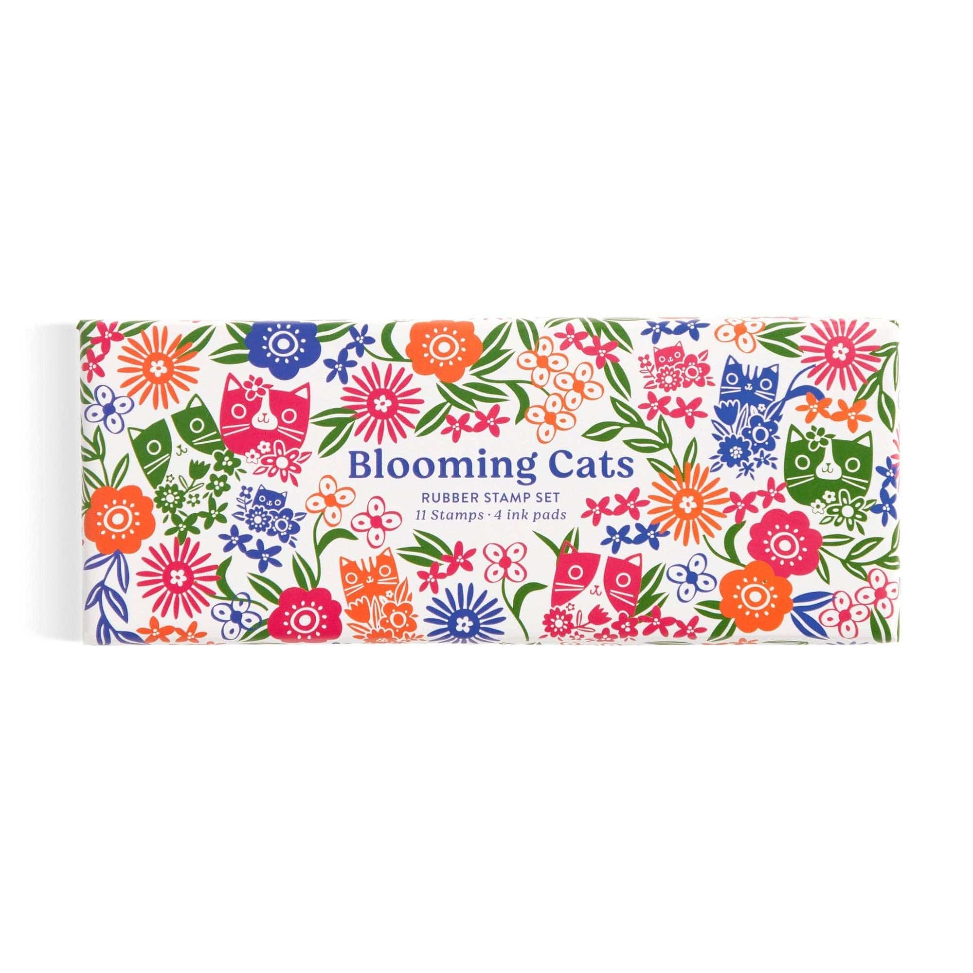 Favorite Story Chronicle Books Blooming Cats Rubber Stamp Set