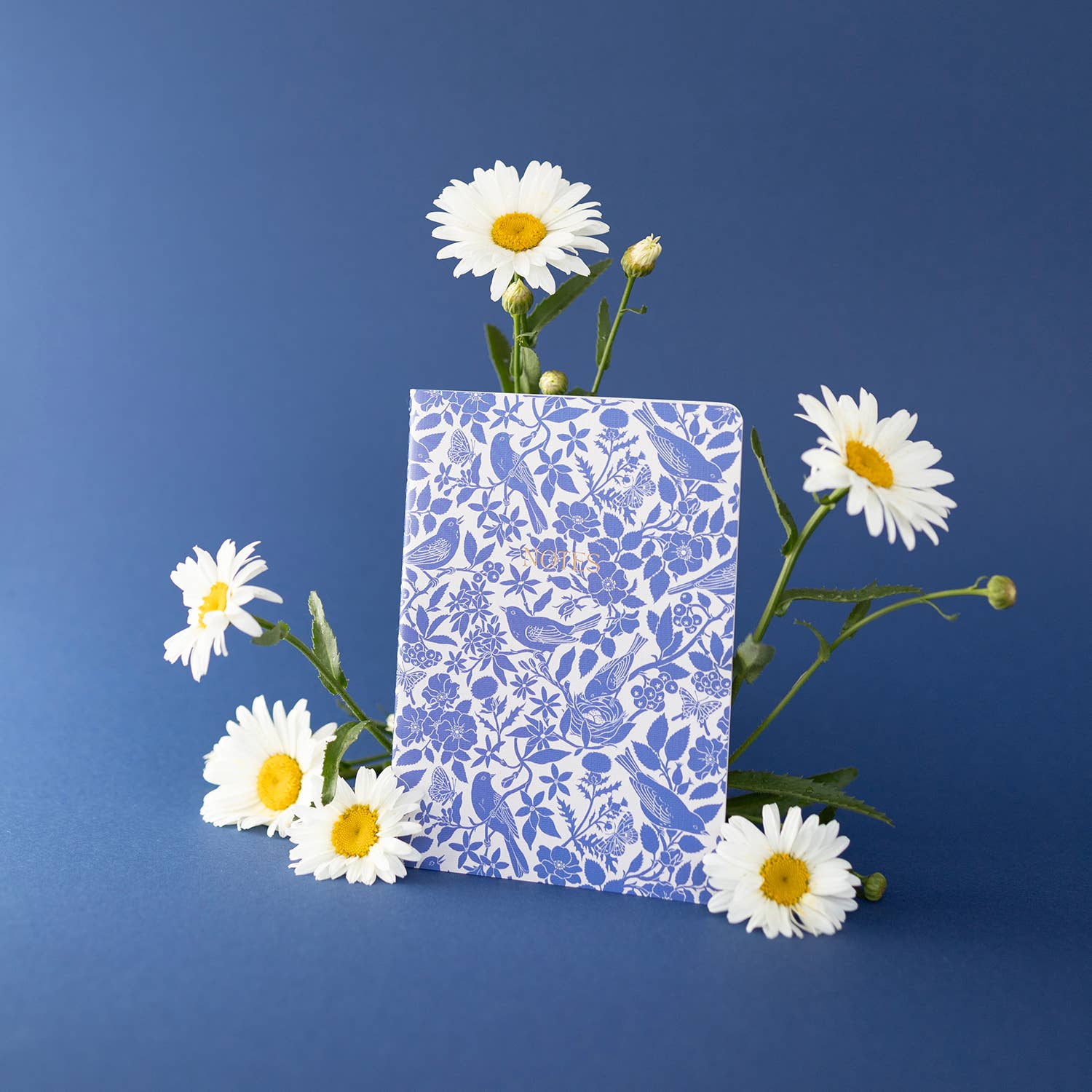 Favorite Story Botanica Paper Co. BLUE BIRDS | SOFT-COVER NOTEBOOK (grid)