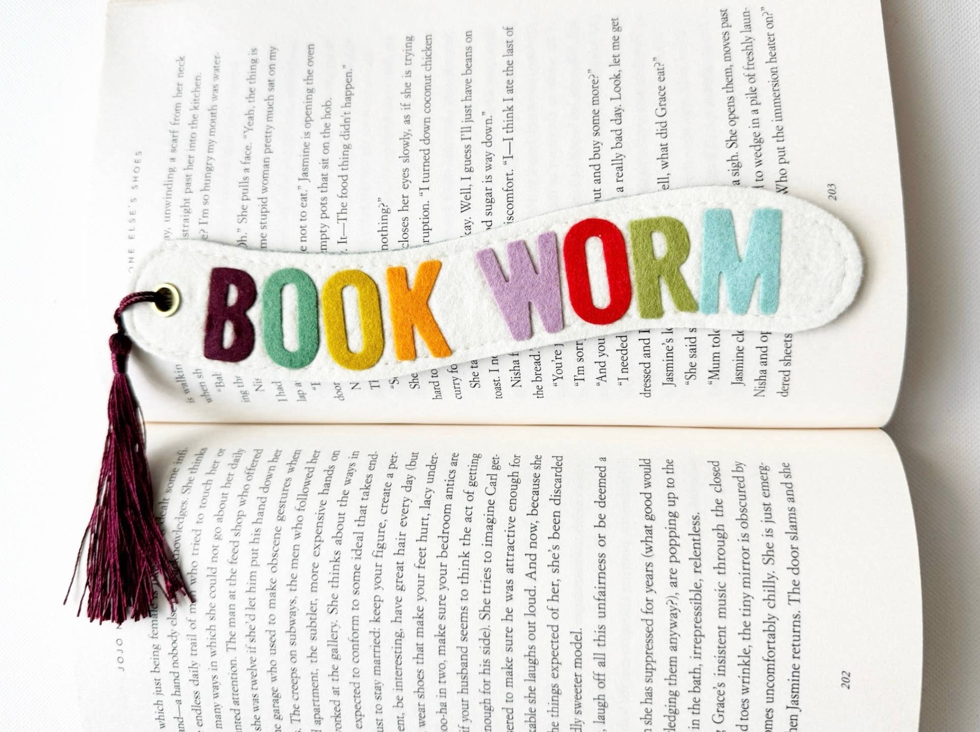 Favorite Story Milo & Mollie Book Worm Bookmark