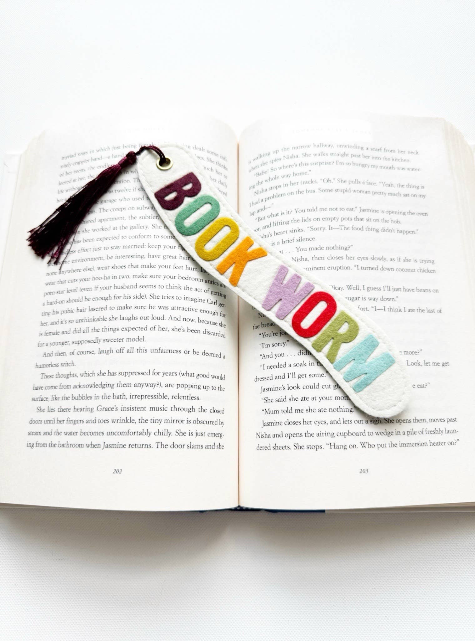 Favorite Story Milo & Mollie Book Worm Bookmark