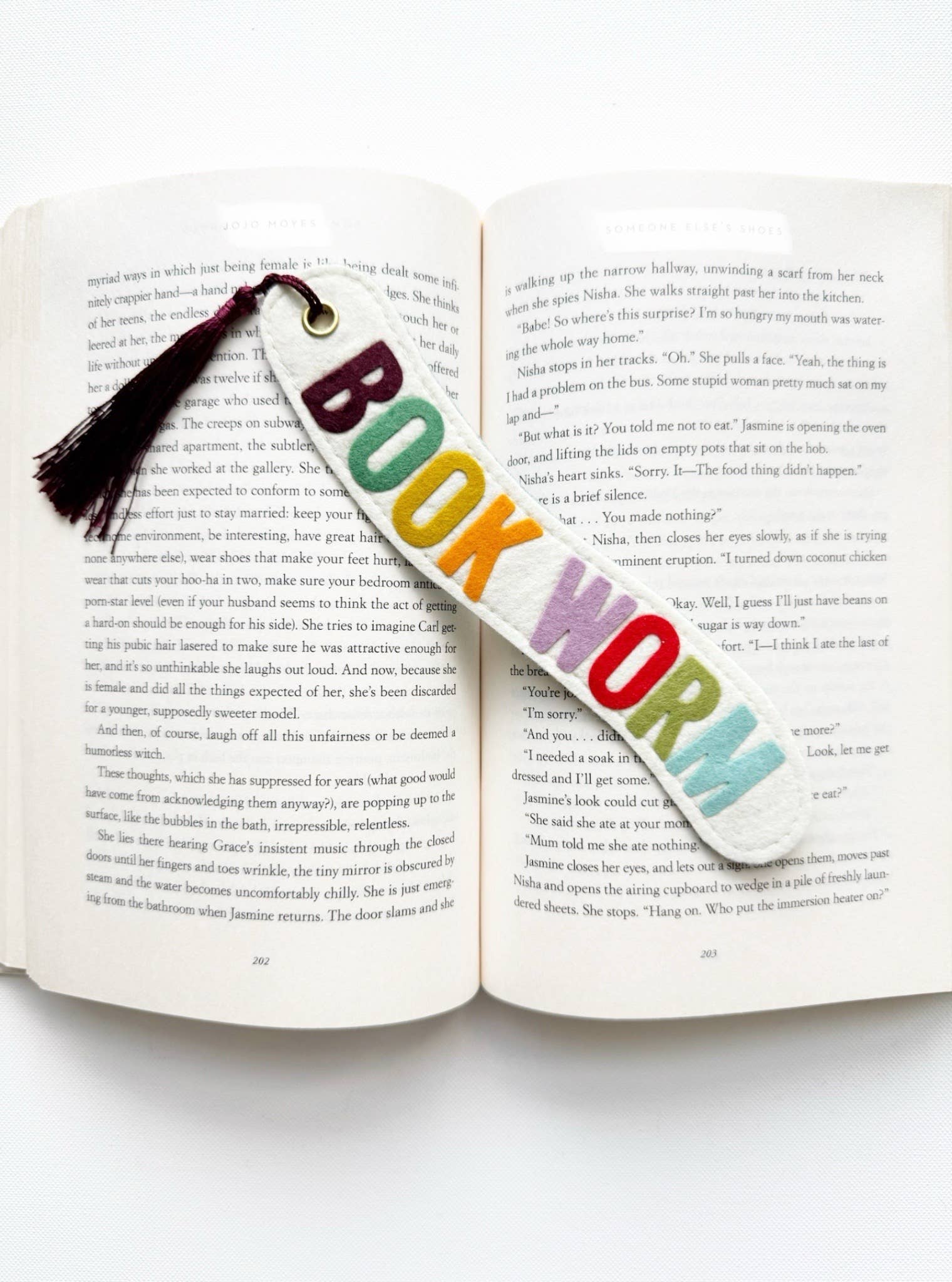 Favorite Story Milo & Mollie Book Worm Bookmark