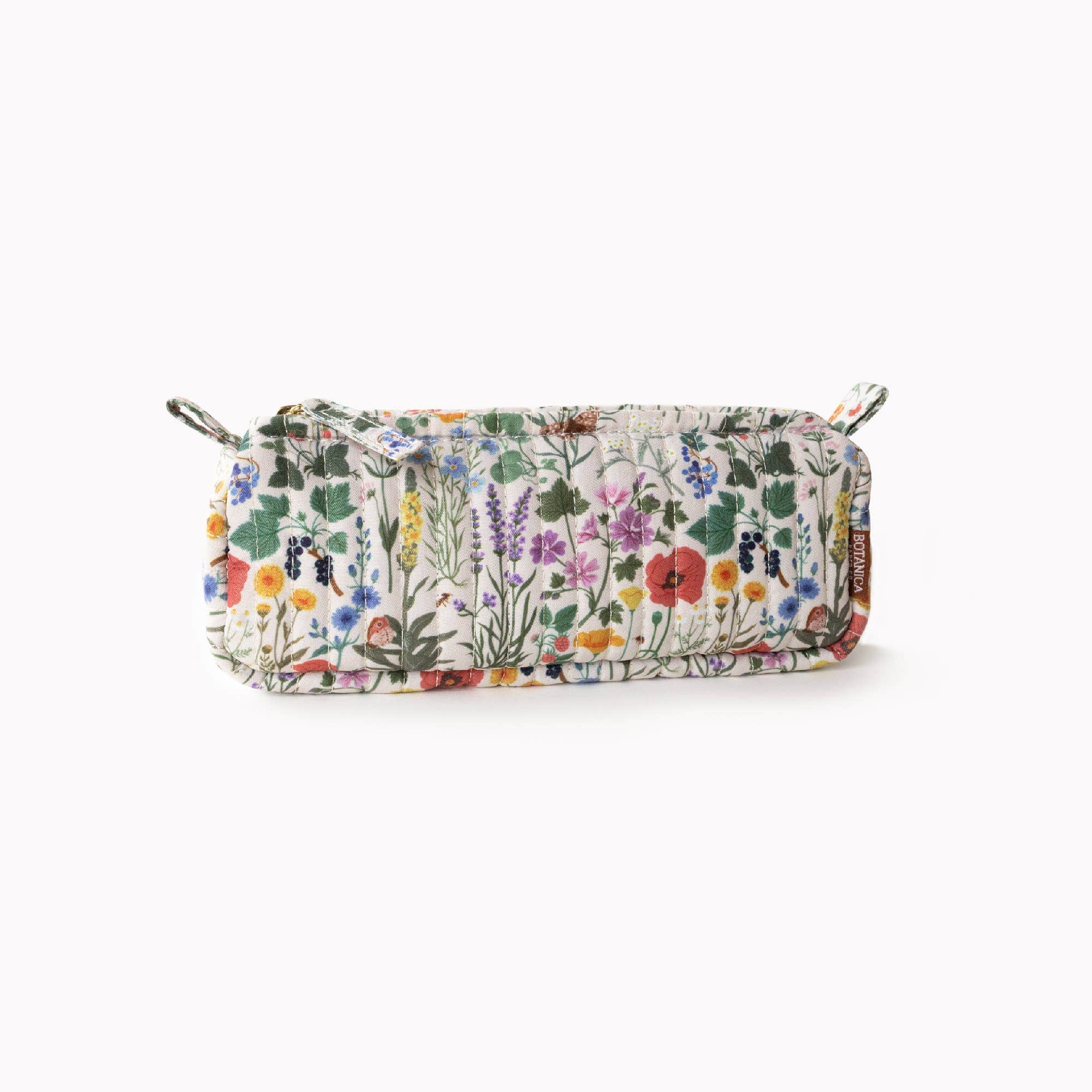 Favorite Story Botanica Paper Co. BOTANIST | Cotton Quilted Pencil Pouch