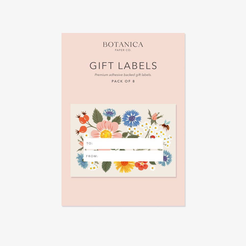Favorite Story Botanica Paper Co. BOTANIST | GIFT LABELS, PACK OF 8
