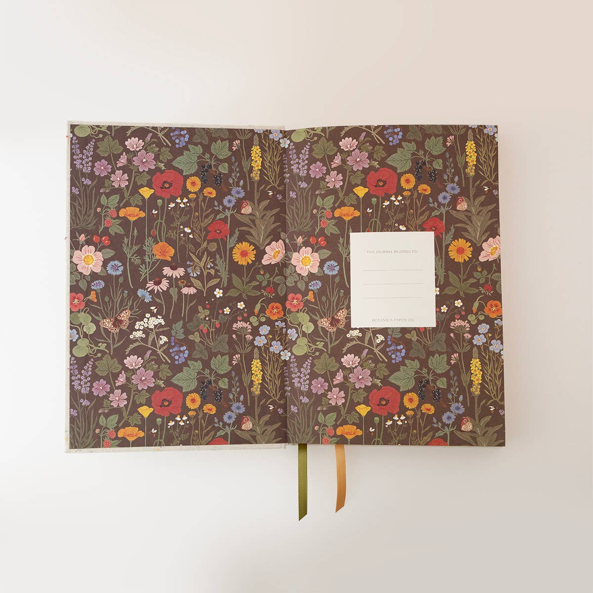 Favorite Story Botanica Paper Co. BOTANIST | LINEN BOUND JOURNAL