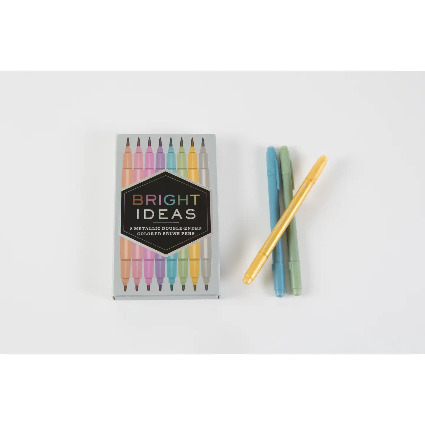 Favorite Story Brush pen Bright Ideas Bright Ideas Metallic Double-Ended Colored Brush Pens