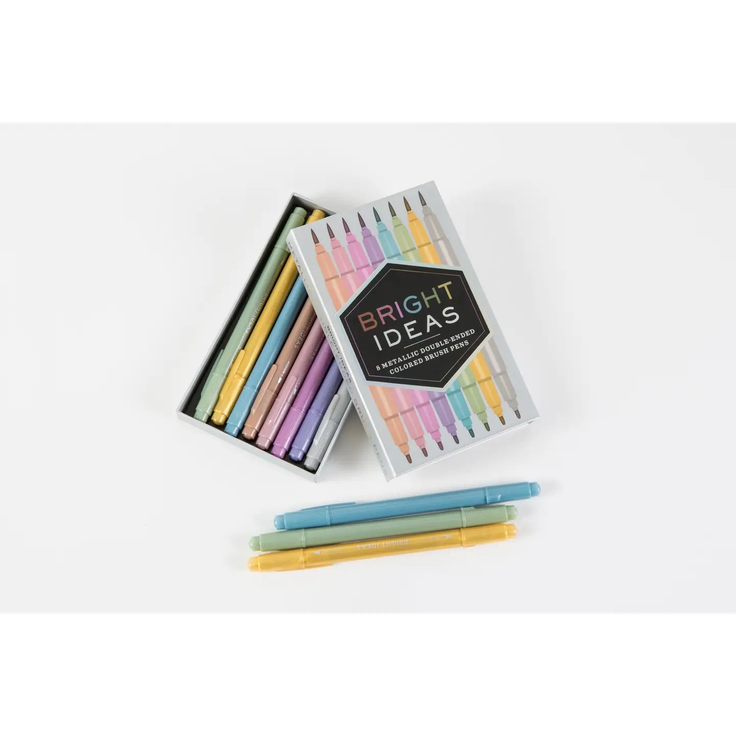 Favorite Story Brush pen Bright Ideas Bright Ideas Metallic Double-Ended Colored Brush Pens