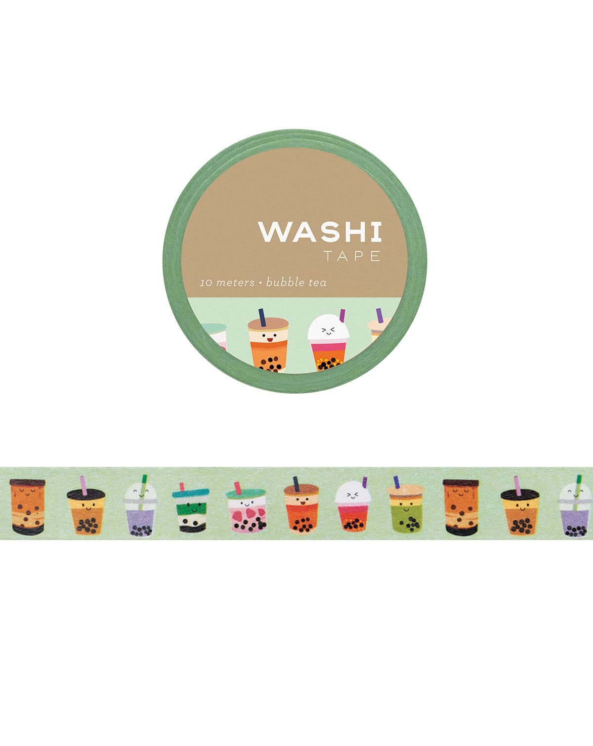 Favorite Story Girl of All Work Bubble Tea Washi Tape