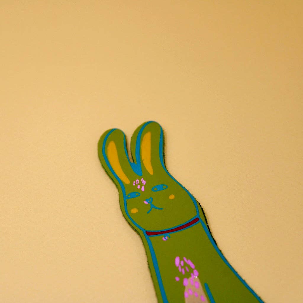 Favorite Story Ark Colour Design Cream Bunny Bookmark