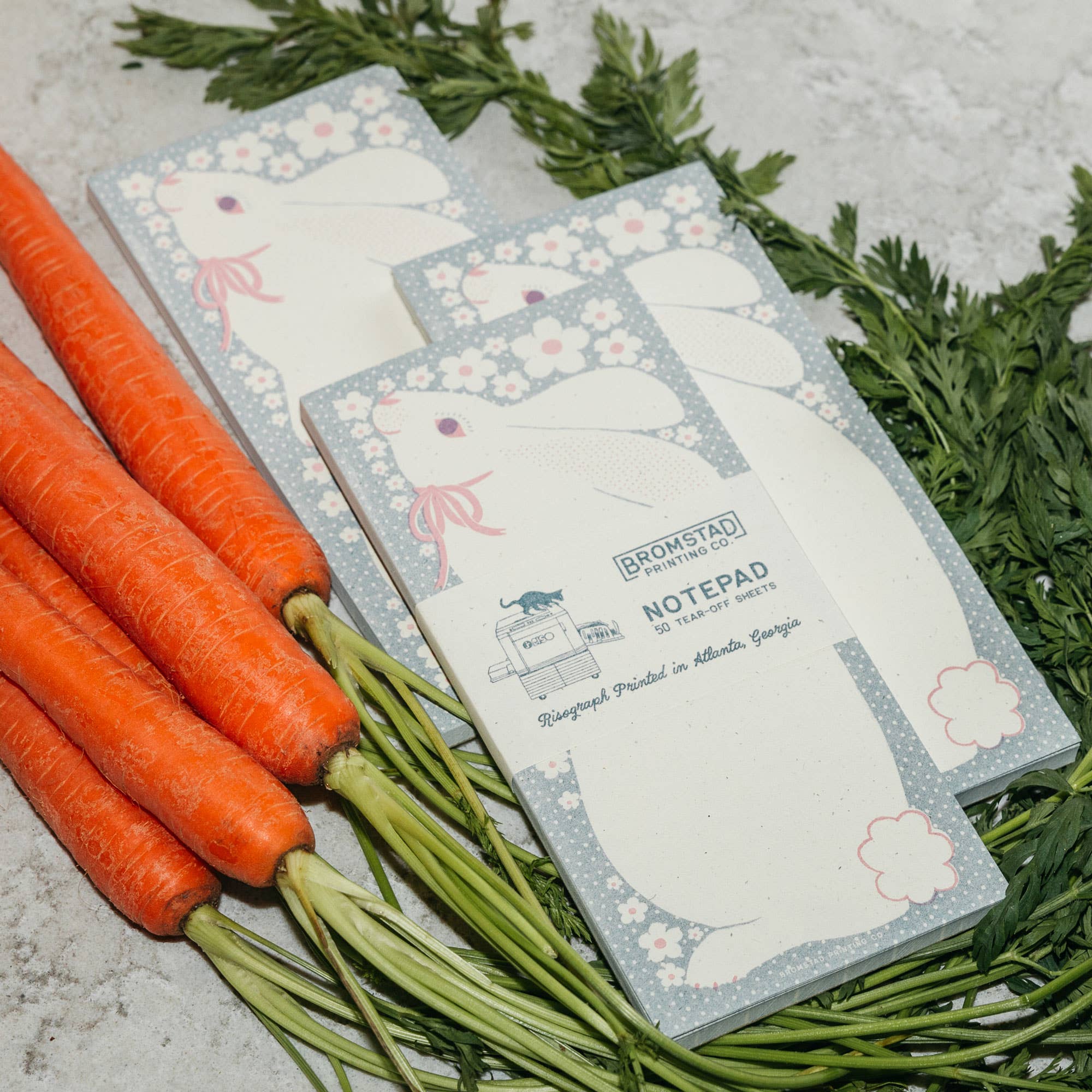 Favorite Story Bromstad Printing Co. Bunny - Risograph Notepad