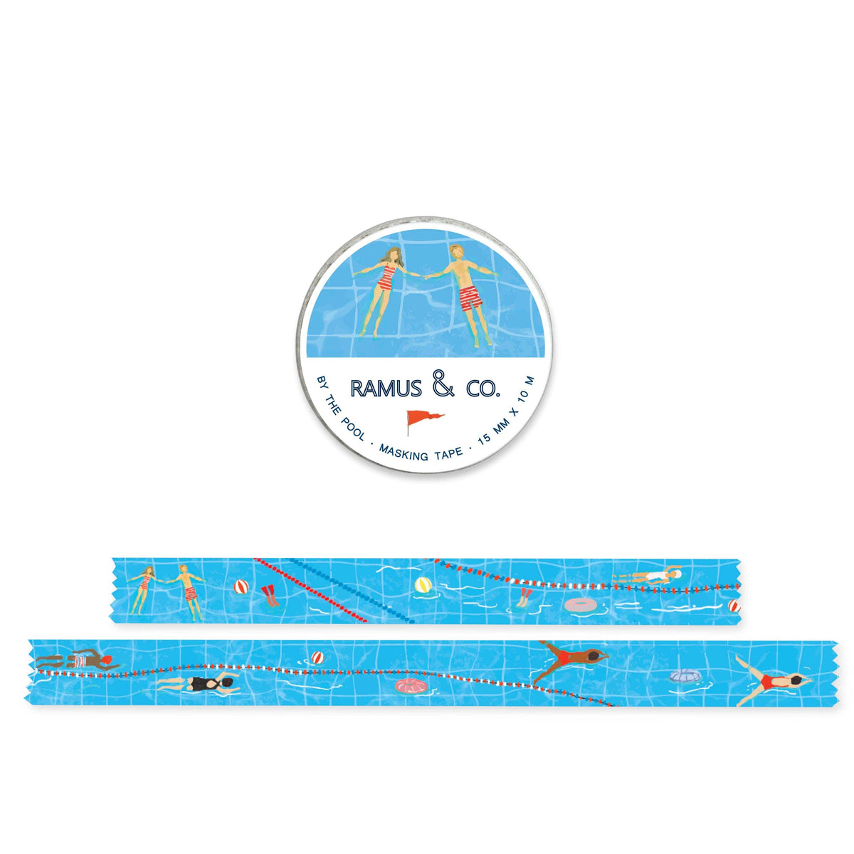 Favorite Story Ramus & Co. By The Pool Masking Tape