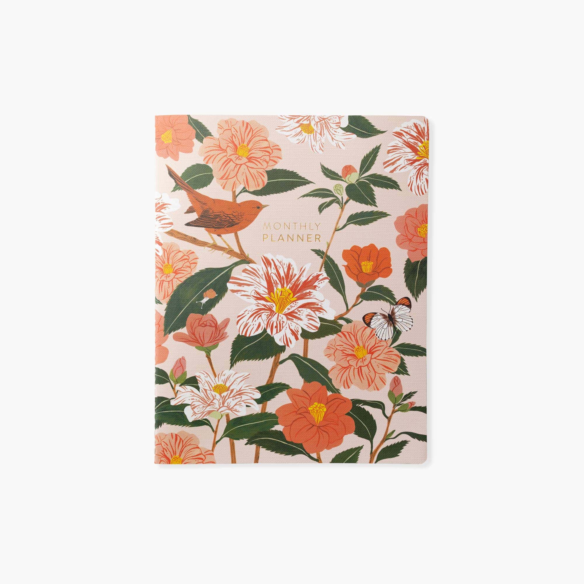 Favorite Story Botanica Paper Co. CAMELLIA | UNDATED MONTHLY PLANNER