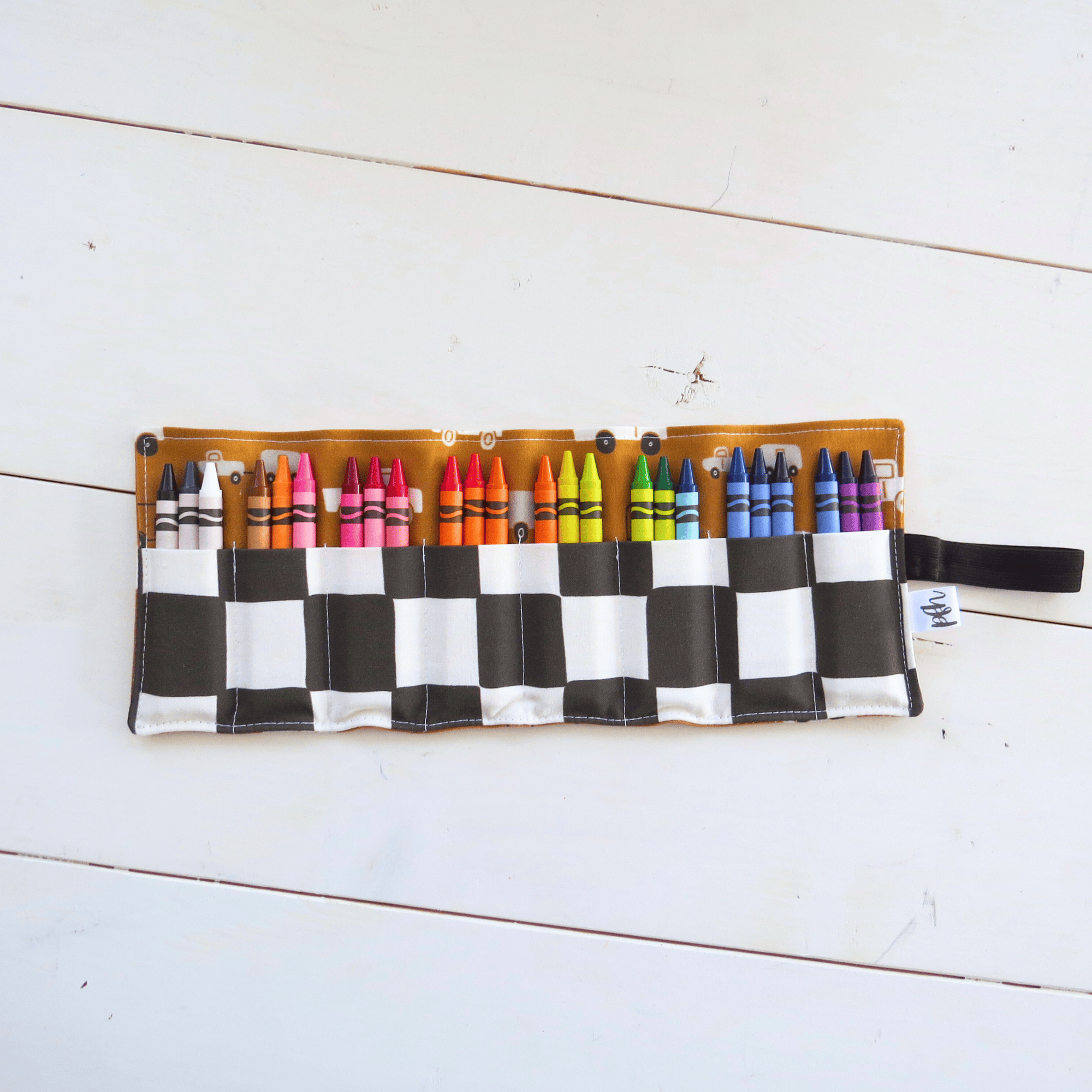 Favorite Story PaperFromHeaven Car + Truck Crayon Roll-Up – Travel Art Organizer for Kids