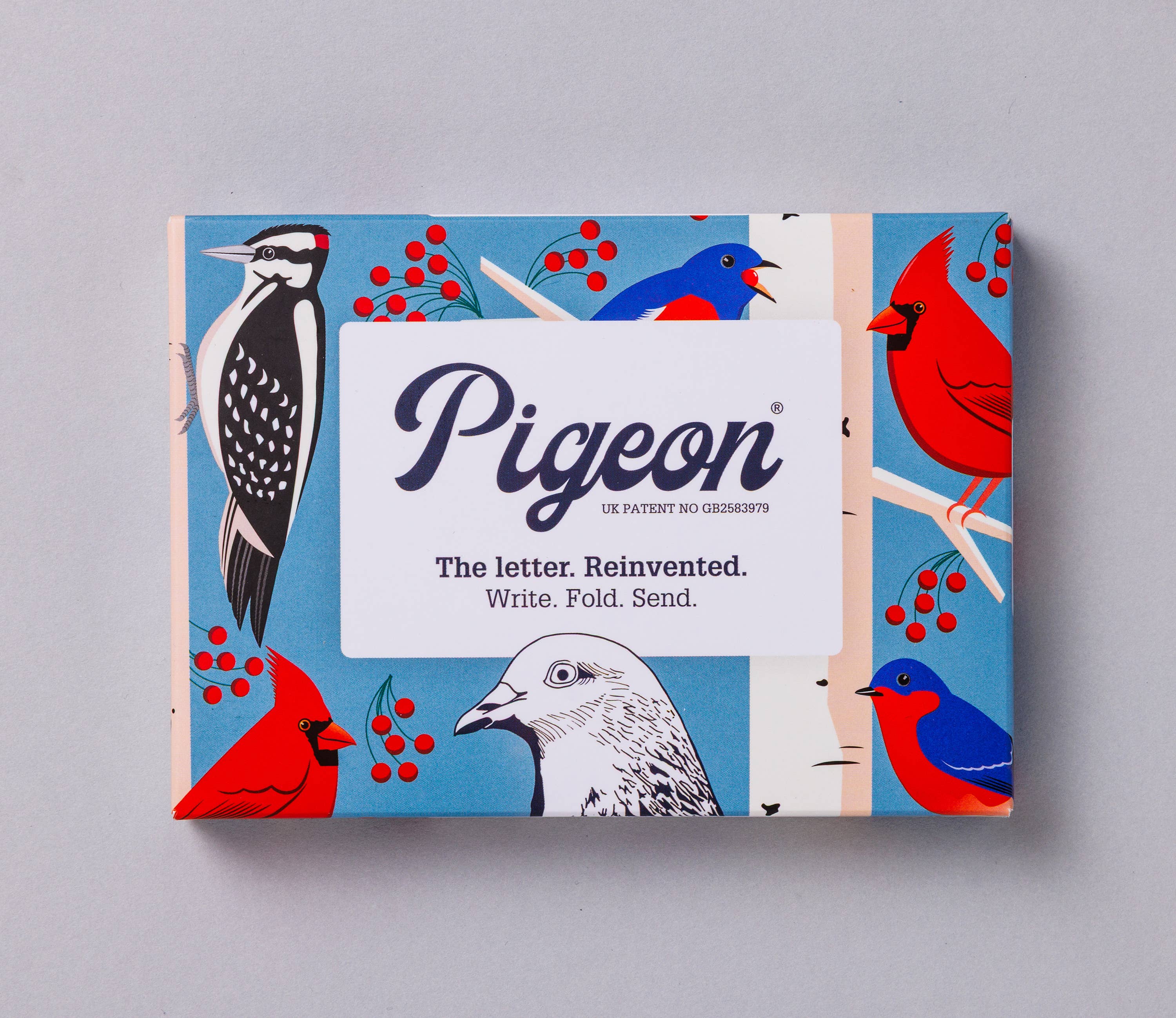 Favorite Story pigeonposted Carnival of Colour Pigeon, Folding Letter Pack, Pack of 6