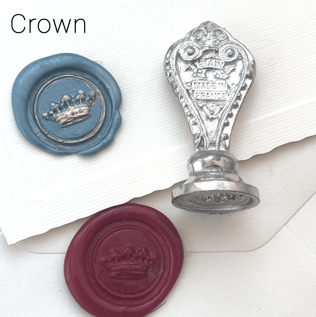 Favorite Story Papier Plume Cast Pewter Wax Seal from France