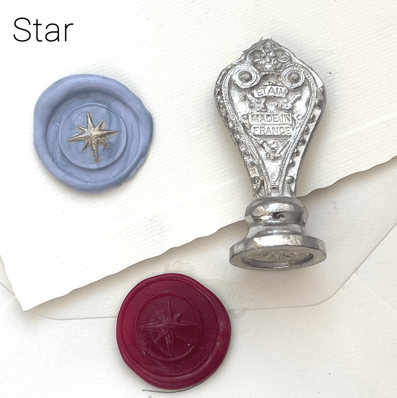 Favorite Story Papier Plume Cast Pewter Wax Seal from France