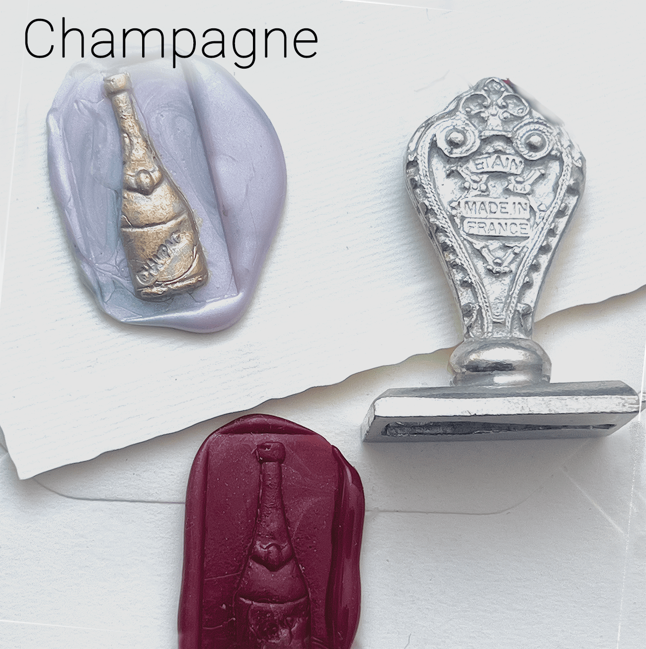 Favorite Story Papier Plume Cast Pewter Wax Seal from France